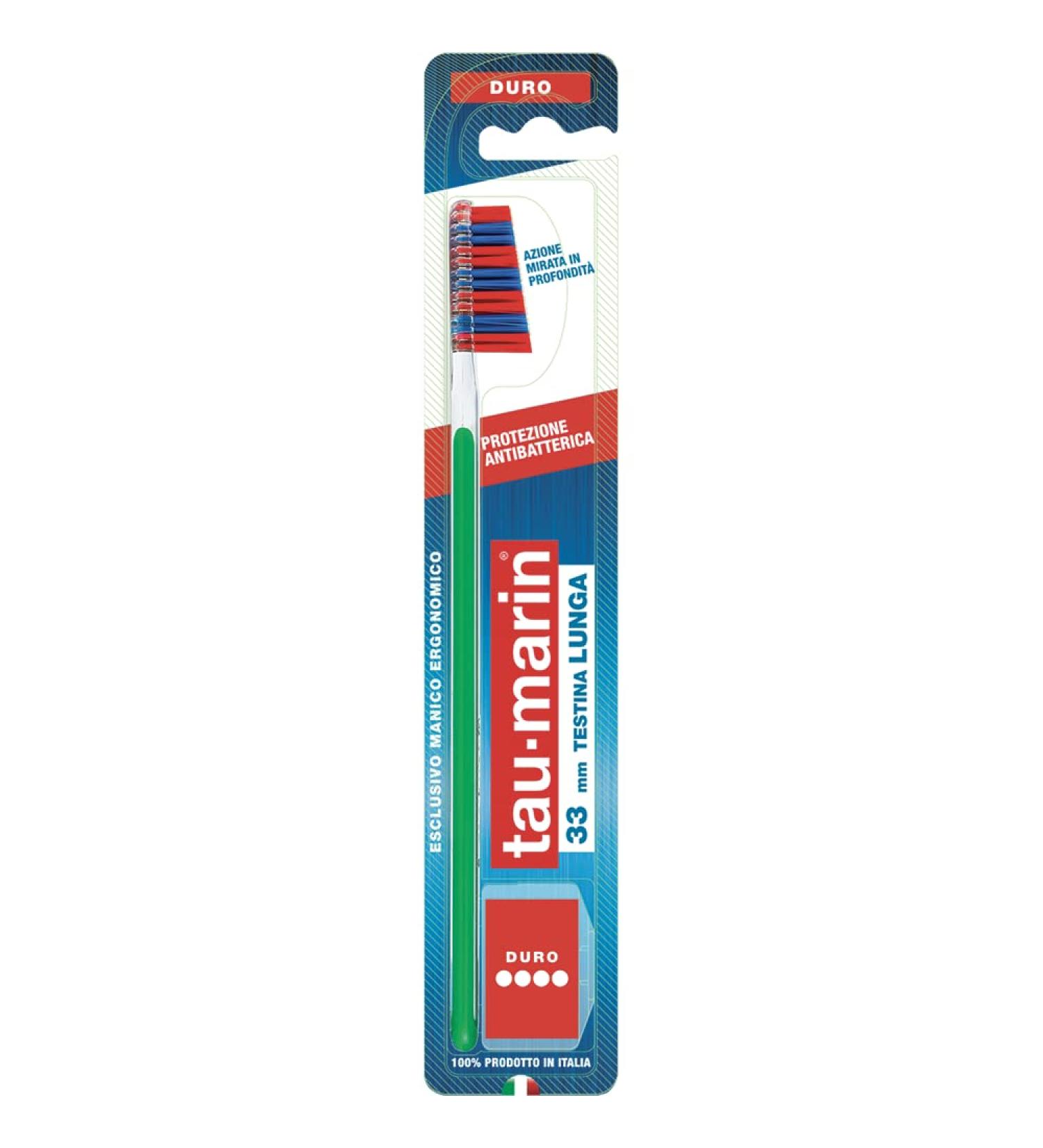 Buy Tau-marin Scalare 33 Hard Bristle Toothbrush with Antibacterial Properties - 1 Piece | International Shipping Available - Buy Online on GoSupps.com