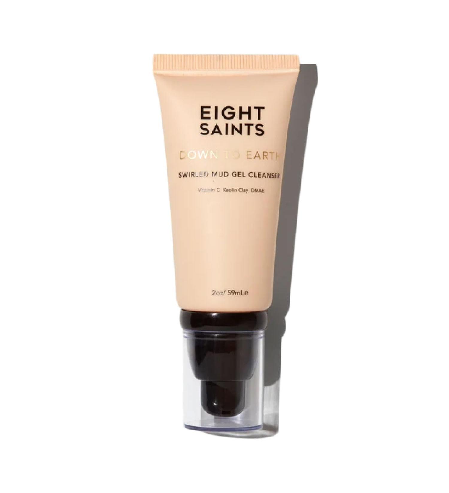 Eight Saints Down To Earth Mud Gel Face Wash, Natural and Organic, Gentle and Effective Daily Anti Aging Facial Cleanser, Makeup Remover, Nourishing and Hydrating Face Cleanser 2 Fl Oz (Pack of 1) - Buy Online on GoSupps.com