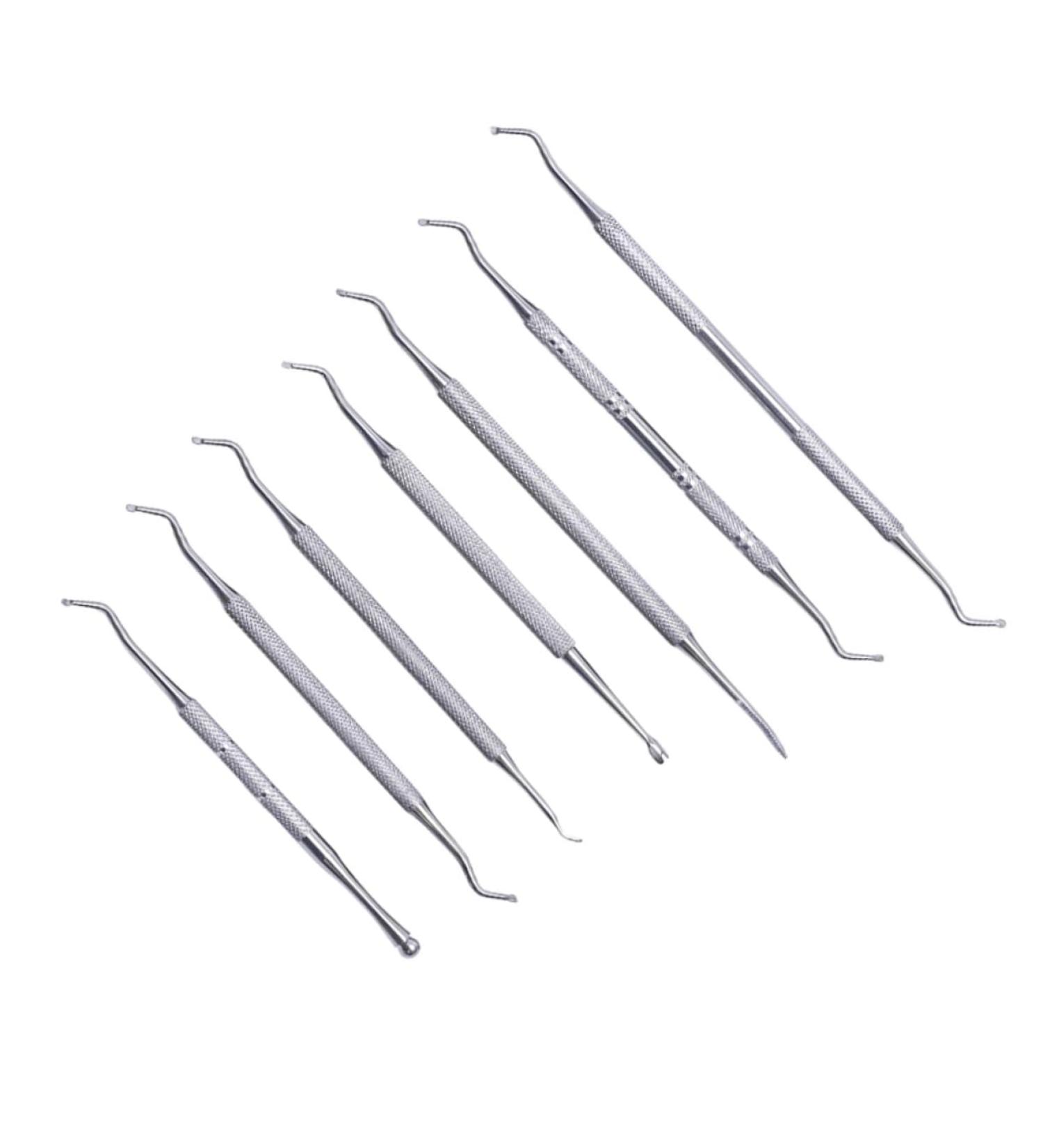 Beatifufu 1 Set Manicure Tools Pro Pusher Manicure Nippers Pusher Nail Art Gel Cuticle Remover Fine Point Tools Cuticle Cleaner Gel Pusher Tool Metallic Nail Polish Gel Stainless Steel - Buy Online on GoSupps.com