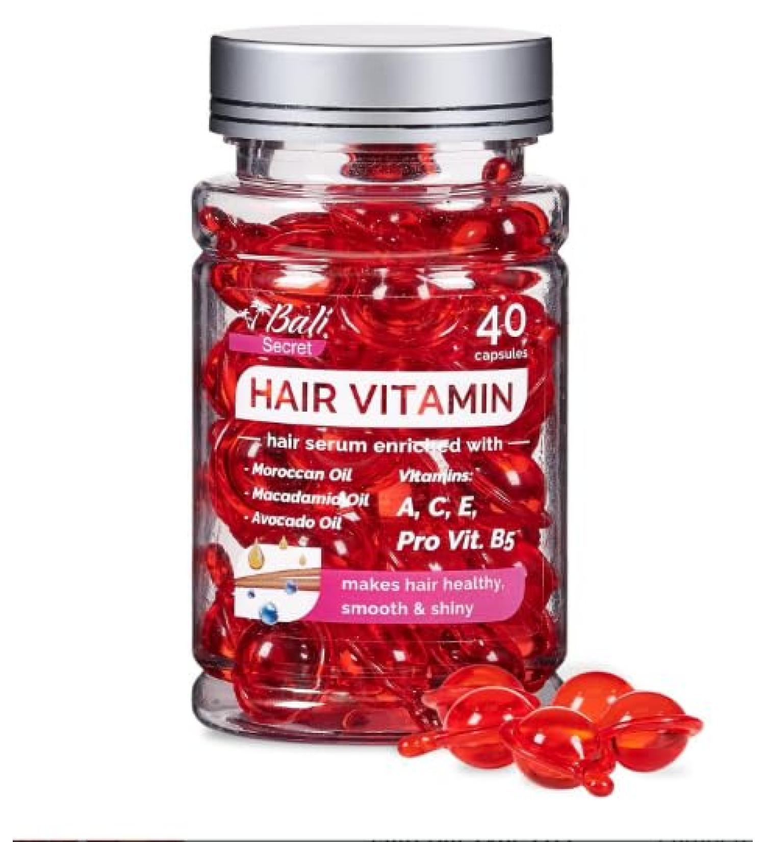 Generic Secret Hair Treatment Serum with Argan Macadamia & Avocado Oils - No Rinse Conditioner for Men & Women Vitamins A C E & Pro B5 - Pack of 3 - Buy Online on GoSupps.com