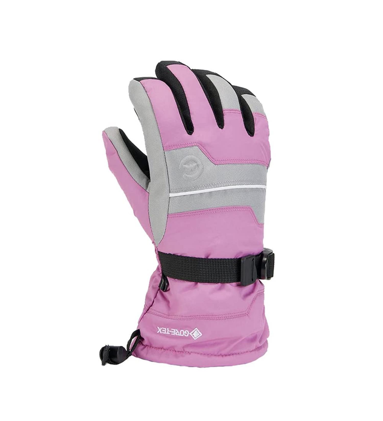 Gordini Junior's Gore-Tex Junior Glove Medium Super Pink/Clay Grey