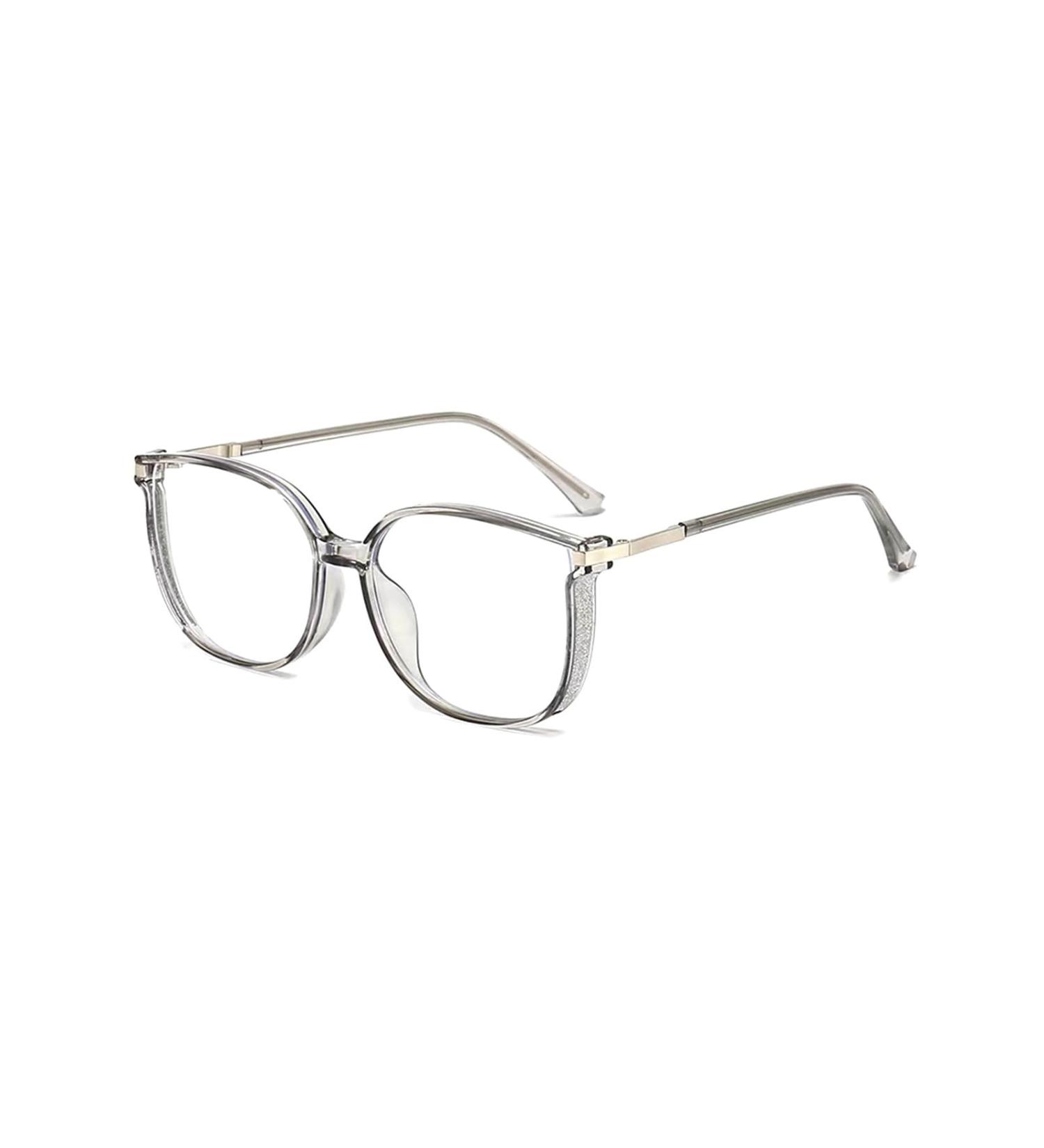 Stylish Large Cat Eye Ladies Reading Glasses Anti Blue Light Computer Readers Anti Glare Glasses(Couleur:Gray Grandeur:1.5x) - Buy Online on GoSupps.com