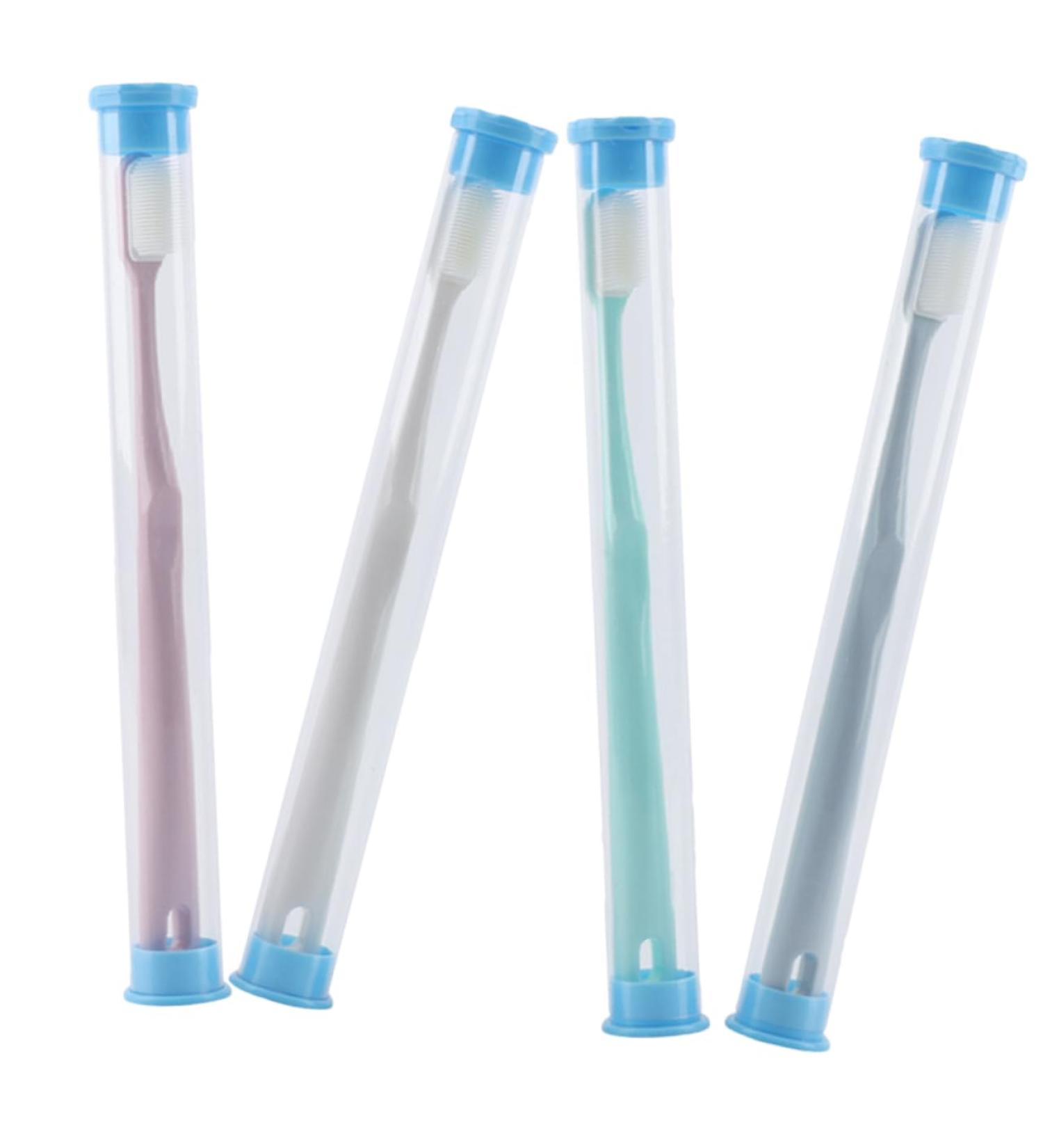 Beaupretty Nano Toothbrush Set - 4 Piece Travel & Home Toothbrushes for Women | Essential Bathroom Tooth Cleaning - Buy Online on GoSupps.com