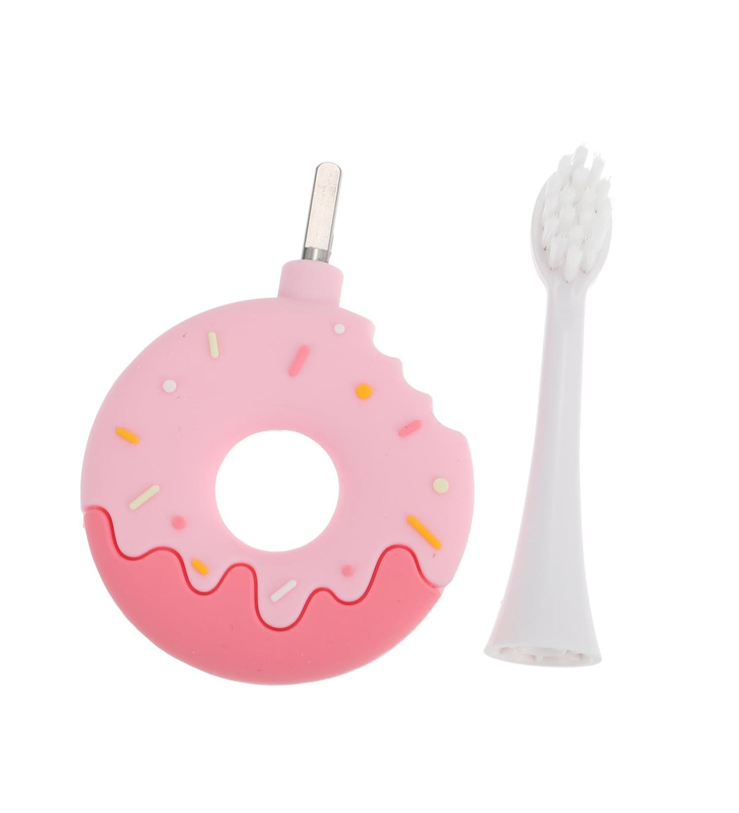 Buy SOLUSTRE Pink Toothbrush Brush Head - Travel Size Silica Gel (1 Piece) for Ultimate Oral Care - Buy Online on GoSupps.com