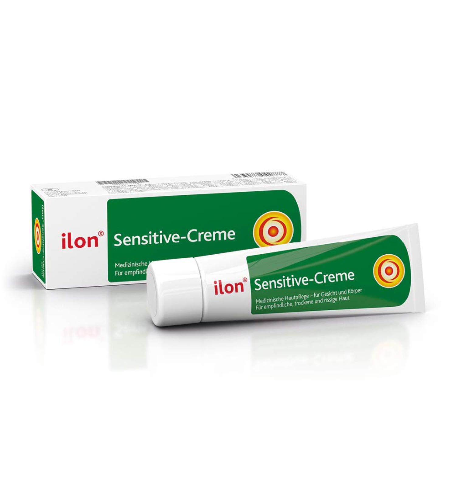 Ilon Sensitive Cream - High-Quality Care for Dry & Sensitive Skin | Intense Moisture & Irritation Relief - Buy Online on GoSupps.com