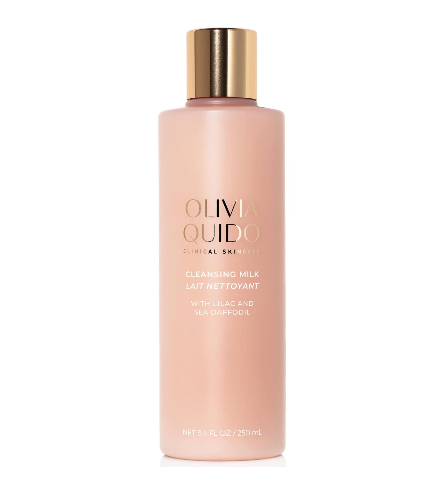 OLIVIA QUIDO Cleansing Milk with Lilac & Sea Daffodil (8.4 fl.oz.) | Anti-Aging Face Cleanser - Buy Online on GoSupps.com