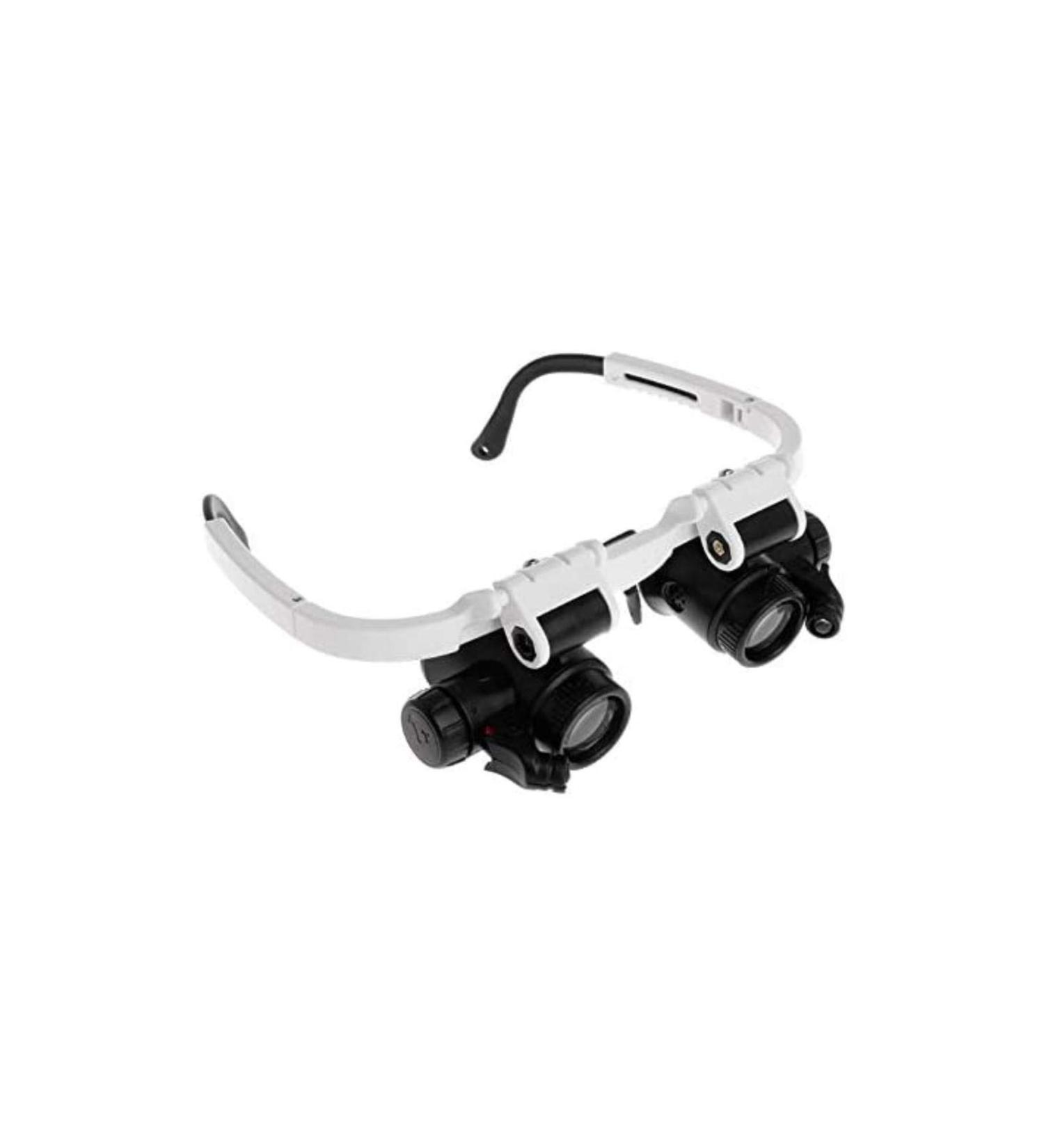 Headband Magnifier Head MountLighted Magnifying Glasses Headband Magnifier with LED Light Head Mounted Magnifying Glasses 8X 15X 23X Illuminated Magnifier Loupe Watch Repair Lamp for Hobbies Readin - Buy Online on GoSupps.com