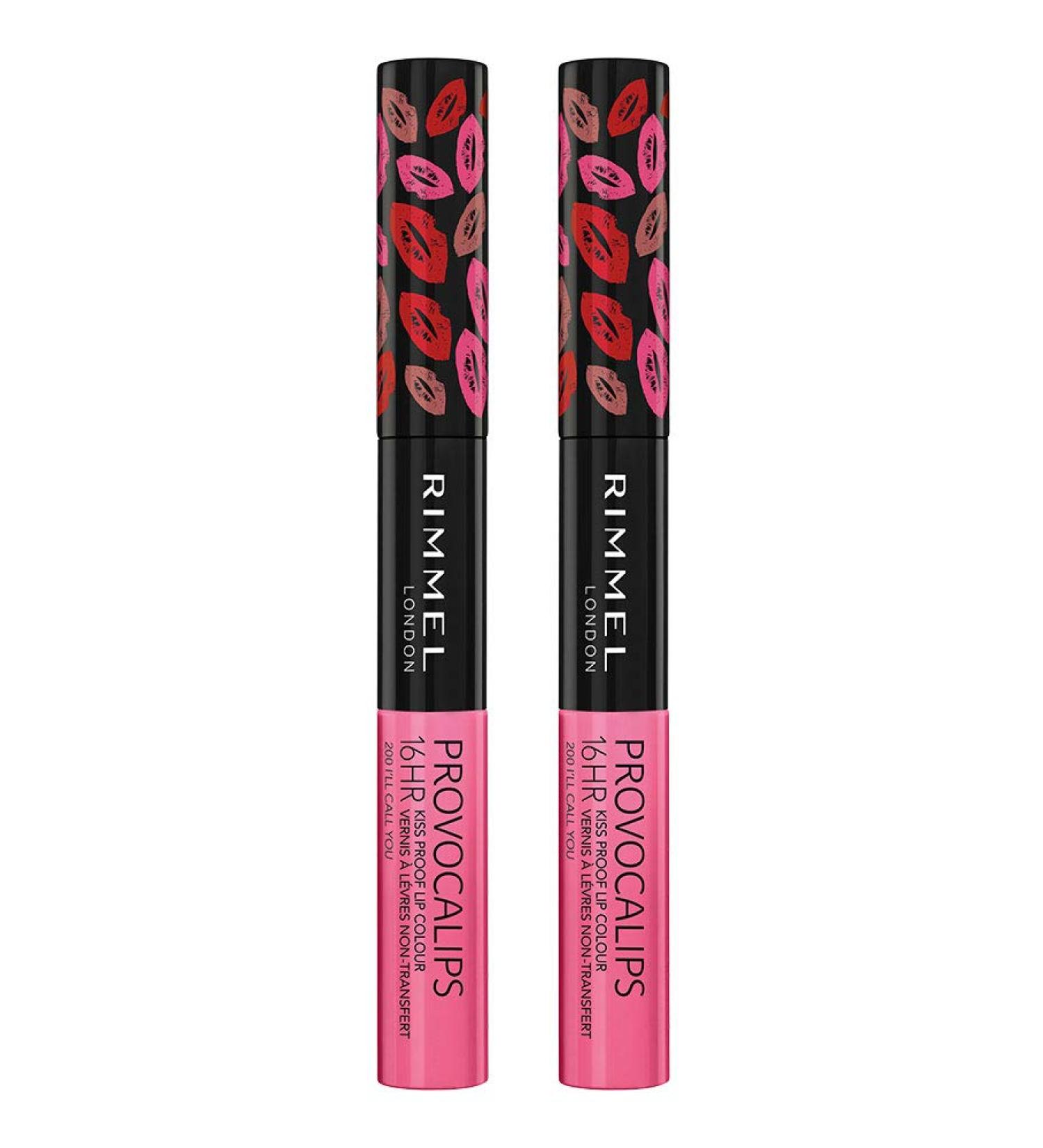 Rimmel Provocalips Lip Colour I'll Call You 0.14 Fl Oz - Pack of 2 - Buy Online on GoSupps.com