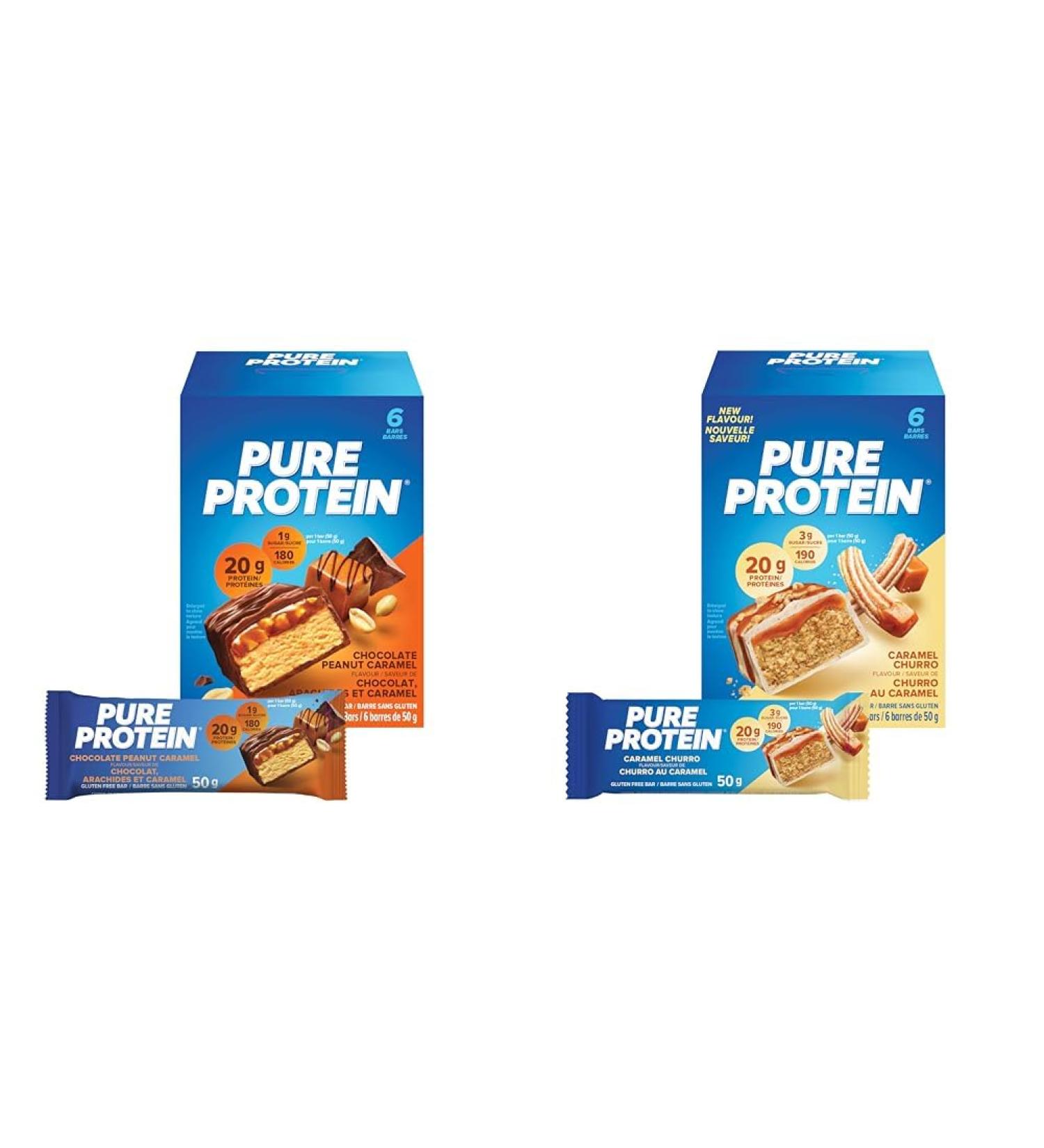 Pure Protein Bars - Nutritious Gluten Free protein bar & Bars - Nutritious Gluten Free protein bar - Buy Online on GoSupps.com