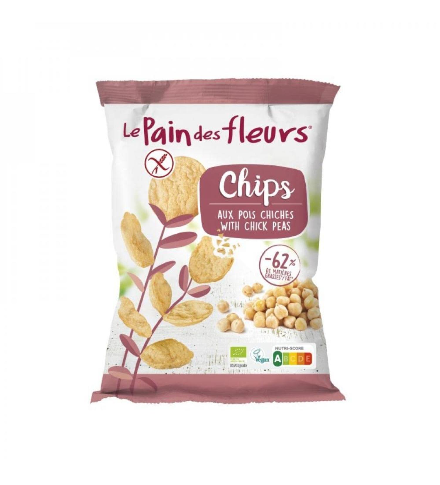 Le Pain des Fleurs - Chickpea Chips 50 g - Buy Online on GoSupps.com