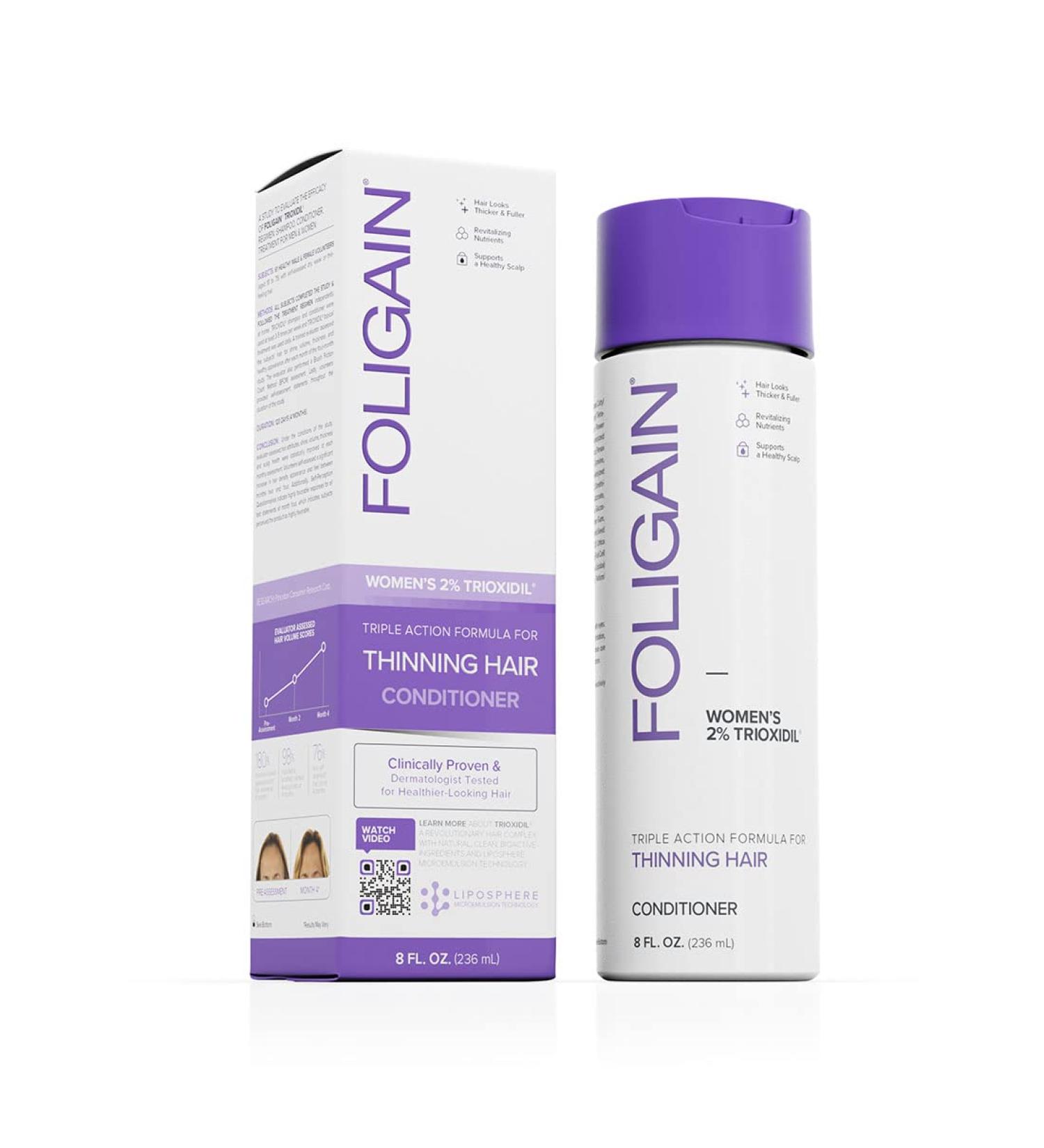 Anti-Hair Loss Conditioner for Women - 236ml | Strengthen & Nourish Hair | Worldwide Shipping - Buy Online on GoSupps.com