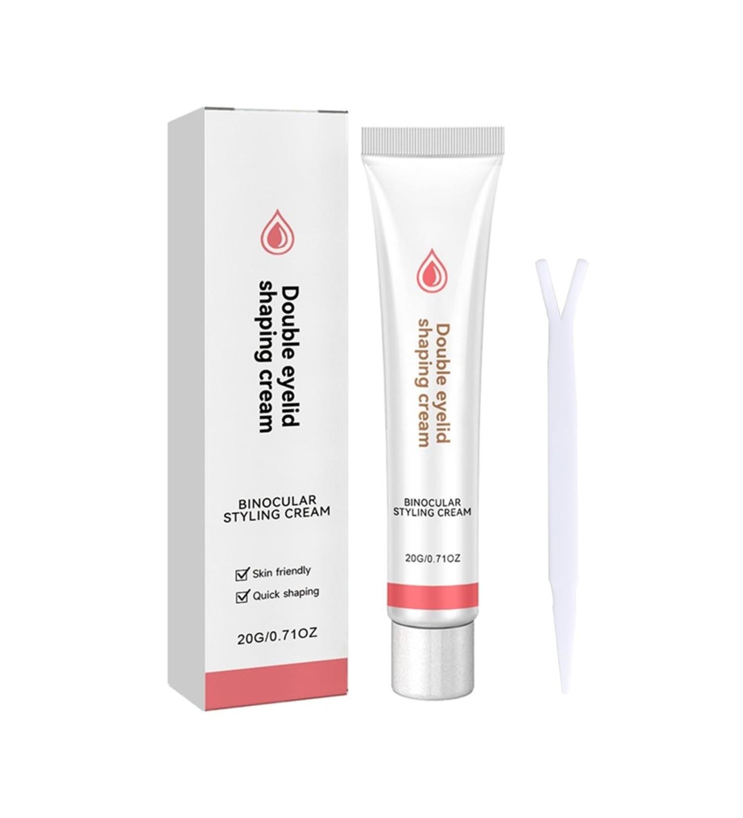 Buy Invisible Double Eyelid Styling Cream & 120 PCS Tape - Waterproof Eyelid Shaping Solution for Perfect Double Lids | International Shipping - Buy Online on GoSupps.com