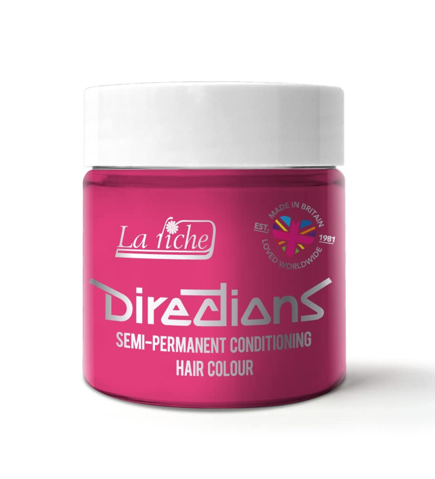 La Riche Directions Semi-Permanent Hair Color 100ml Tub - Carnation Pink Carnation Pink 100.00 ml (Pack of 1)
