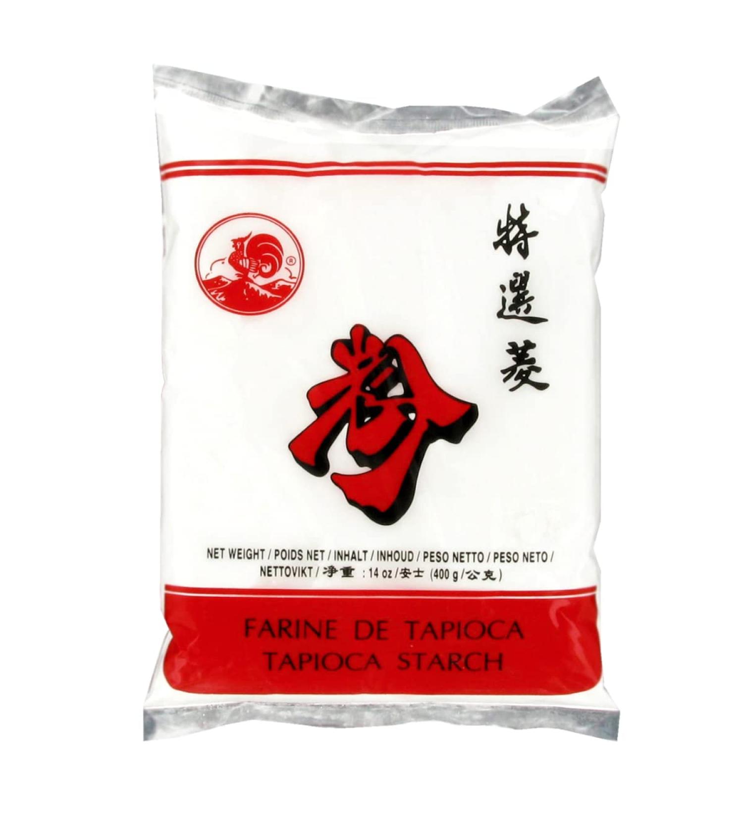 COQ Brand Tapioca Flour / Starch (gluten-free) 400g - Tapioca starch - COQ Brand - Shipping to France by Bo Time (Pack of 4 sachets) - Buy Online on GoSupps.com