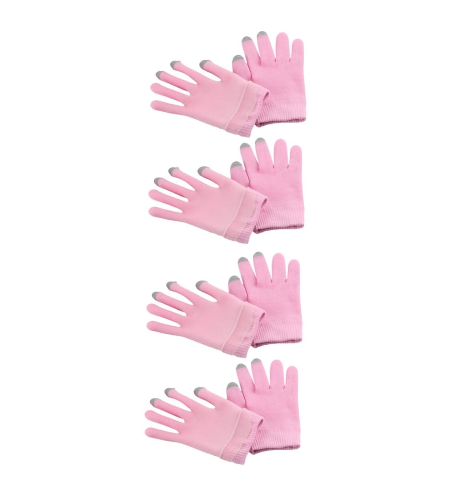 minkissy 4 Pairs Moisturizing Gloves Screen Touching Gloves Overnight Gloves Hand Repair Gloves Grooming Gloves Gel Gloves for Spa Moisturizing Sleeping Gloves to Sleep Lotion Miss Cotton - Buy Online on GoSupps.com