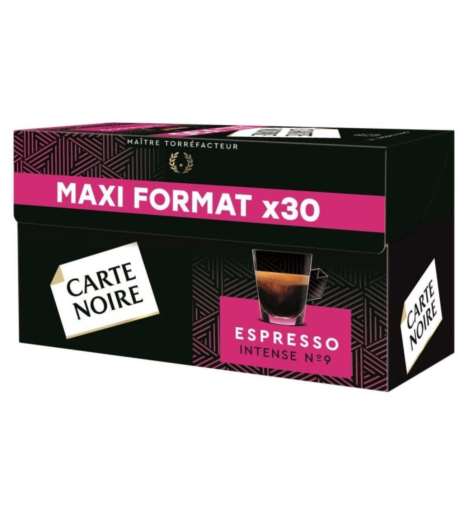  Epicerie sucr e Black Map - Intense Espresso Capsules N 9 Maxi Format 159 g - Buy Online on GoSupps.com