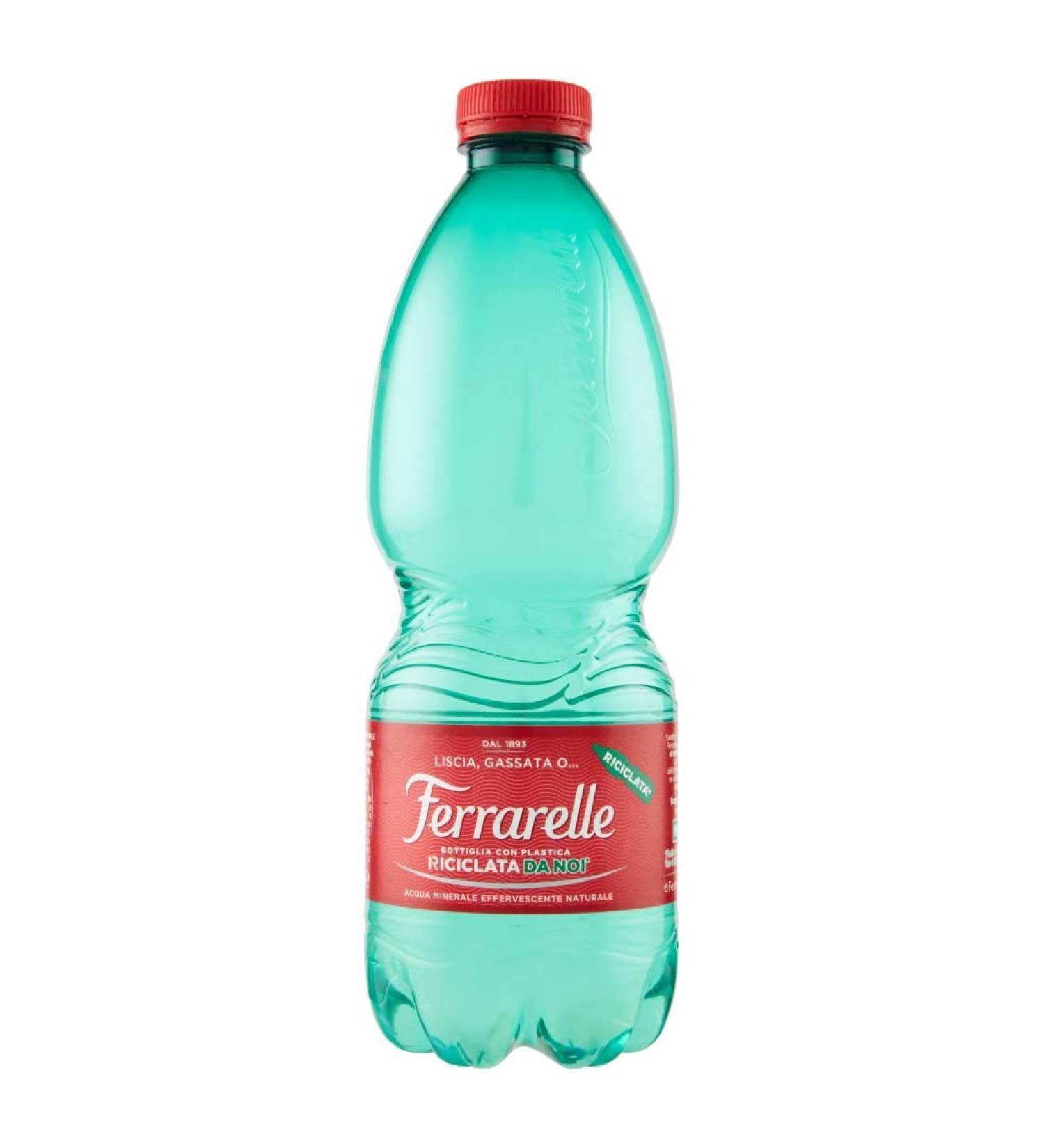 Ferrarelle Acqua Minerale Effervescente Natural sparkling mineral water PET natural 0.5 L Italian water - Buy Online on GoSupps.com