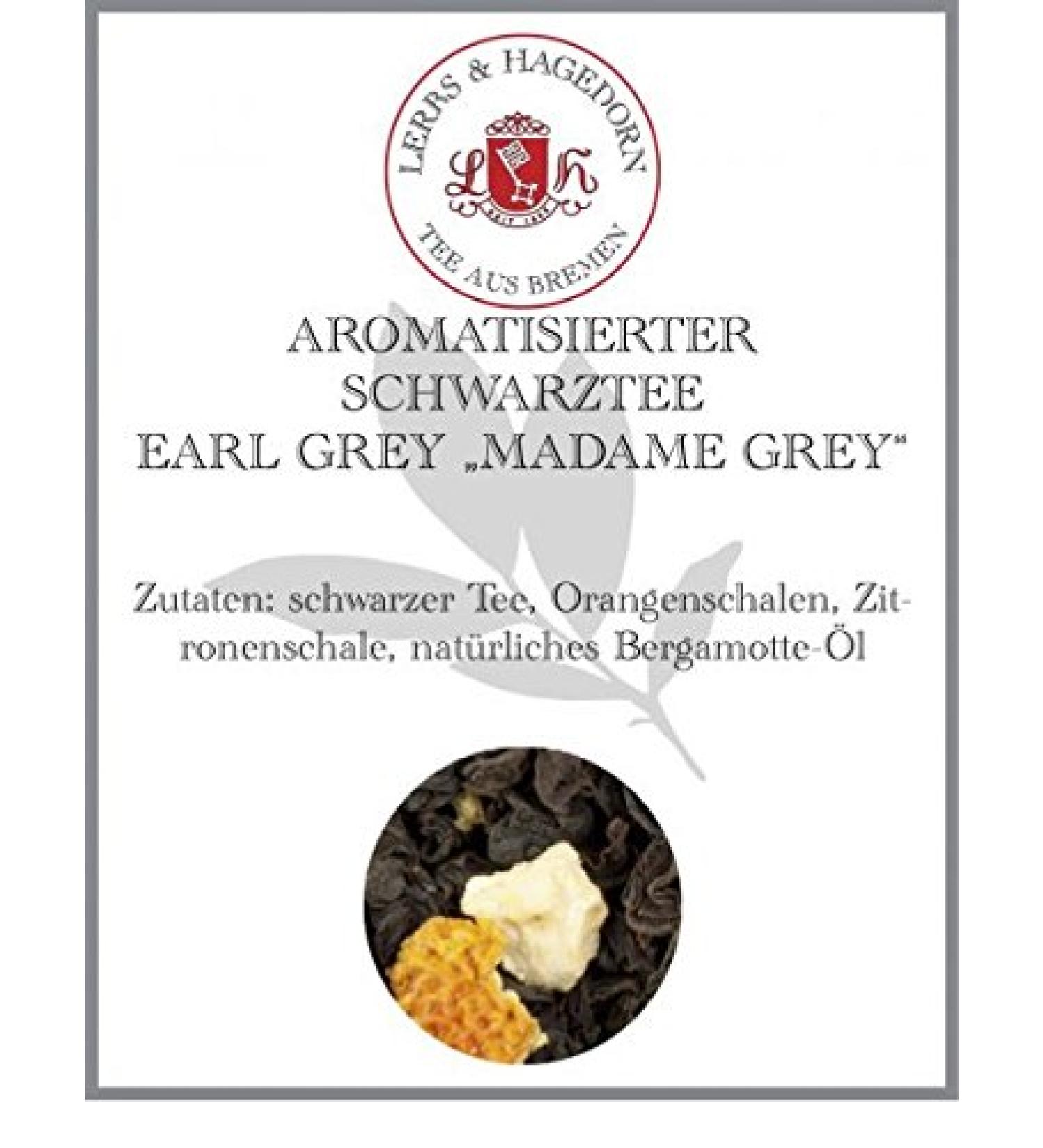  Lerbs & Hagedorn Tea noir EARL GREY "MADAME GREY" 2 kg - Buy Online on GoSupps.com