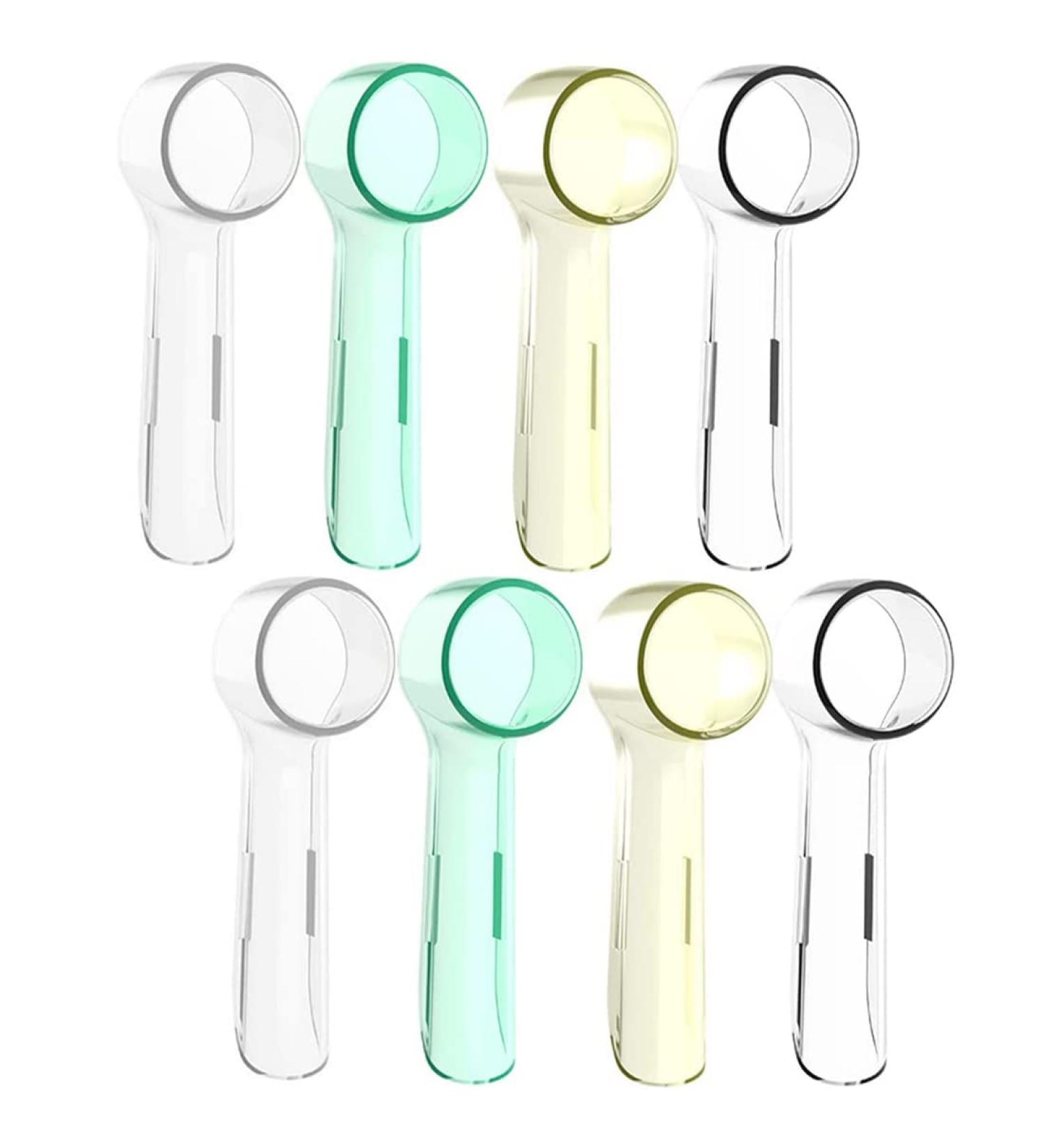 8-Pack Protective Covers for Electric Toothbrush Heads - Compatible Toothbrush Caps | Universal Protective Caps for Oral Care - Buy Online on GoSupps.com