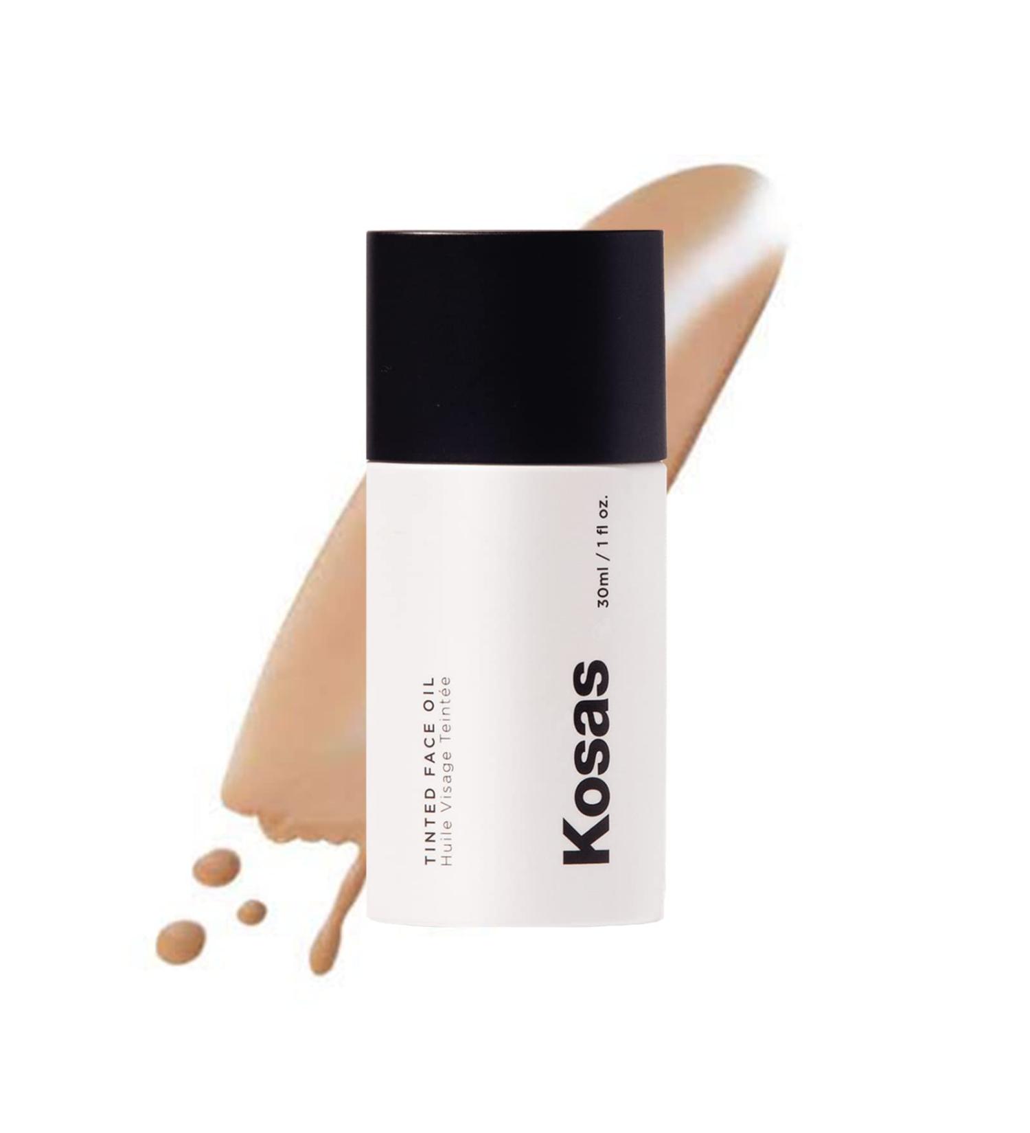 Kosas Tinted Face Oil | Nourishing, Light-Coverage Tinted Foundation, (Tone 3.5)