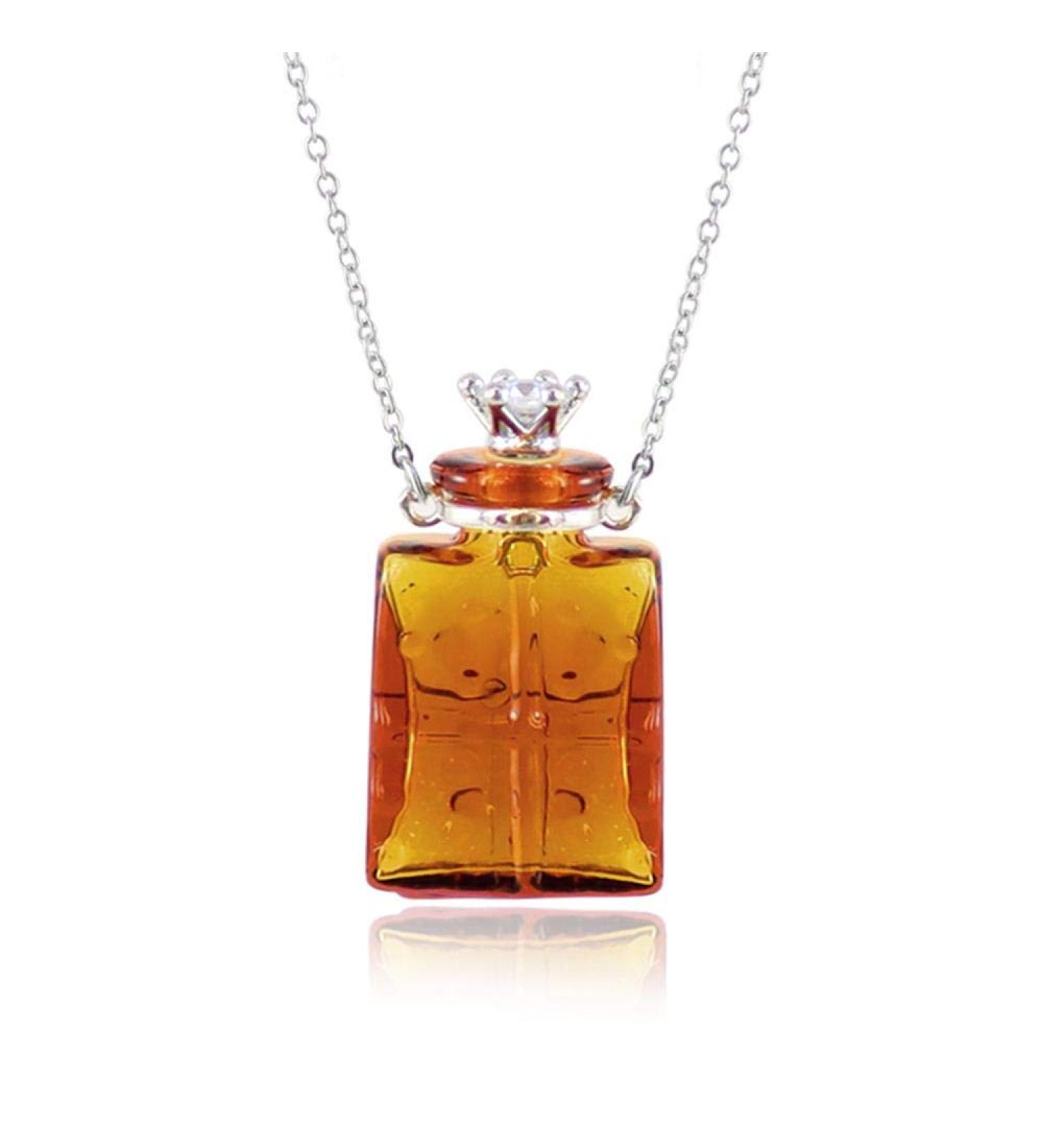 Buy 1PC Essential Oil Bottle Pendant Necklace | Perfume Diffuser Jewelry for Women - Unique Gifts - Buy Online on GoSupps.com