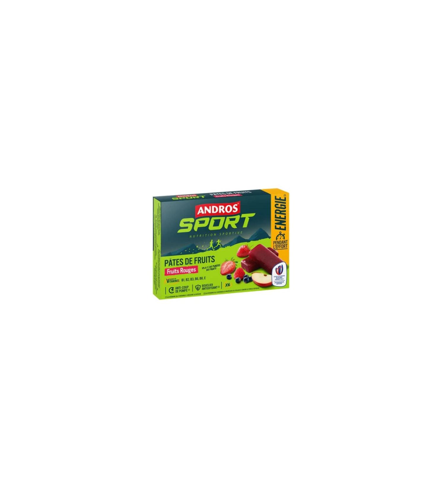 Barres ANDROS P te de Fruits - Fuits rouges x6
