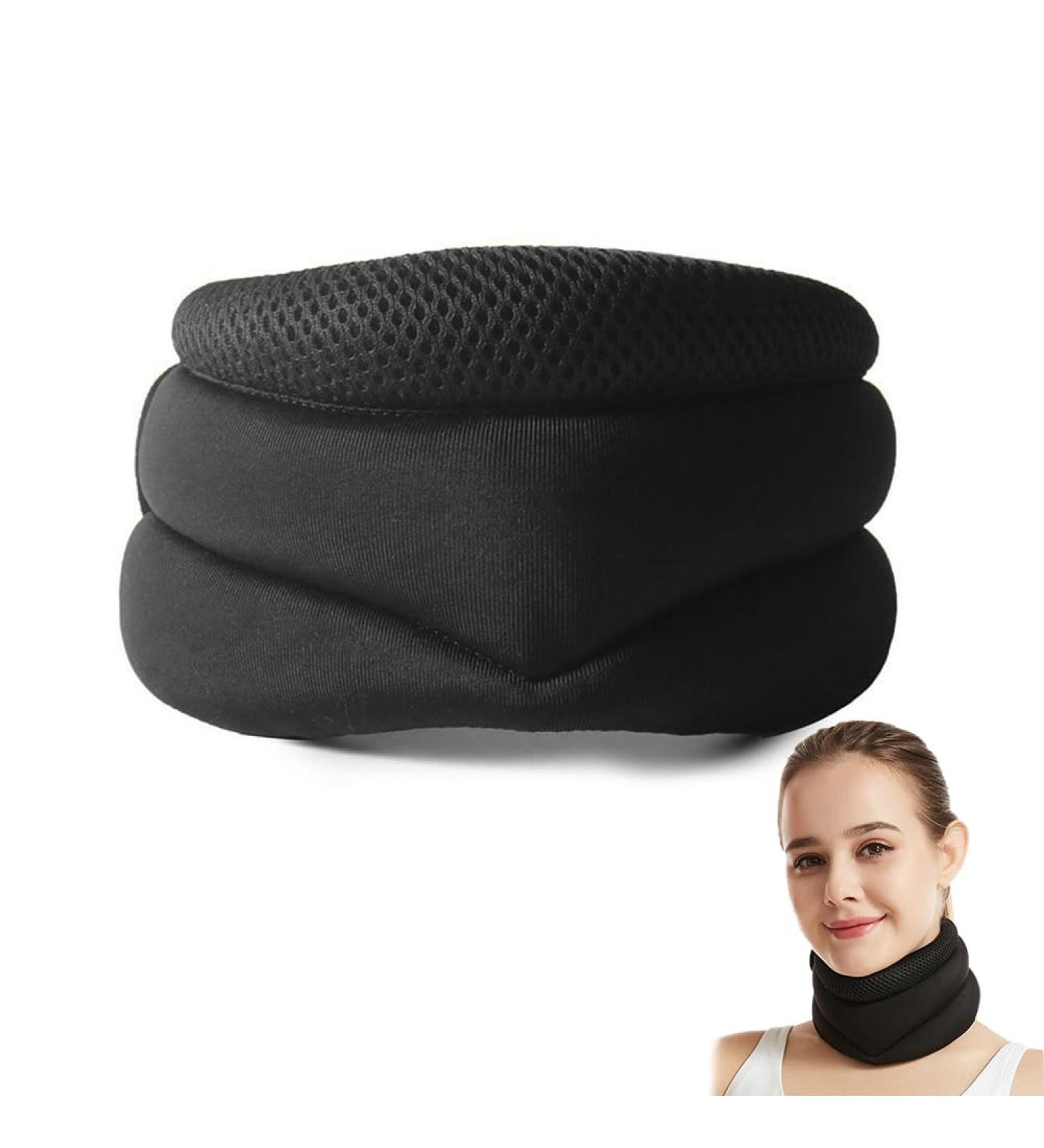 Breathable Cervical Neck Support for Pain Relief | Unisex Ergonomic Design | Ideal for Travel & Everyday Use - Buy Online on GoSupps.com