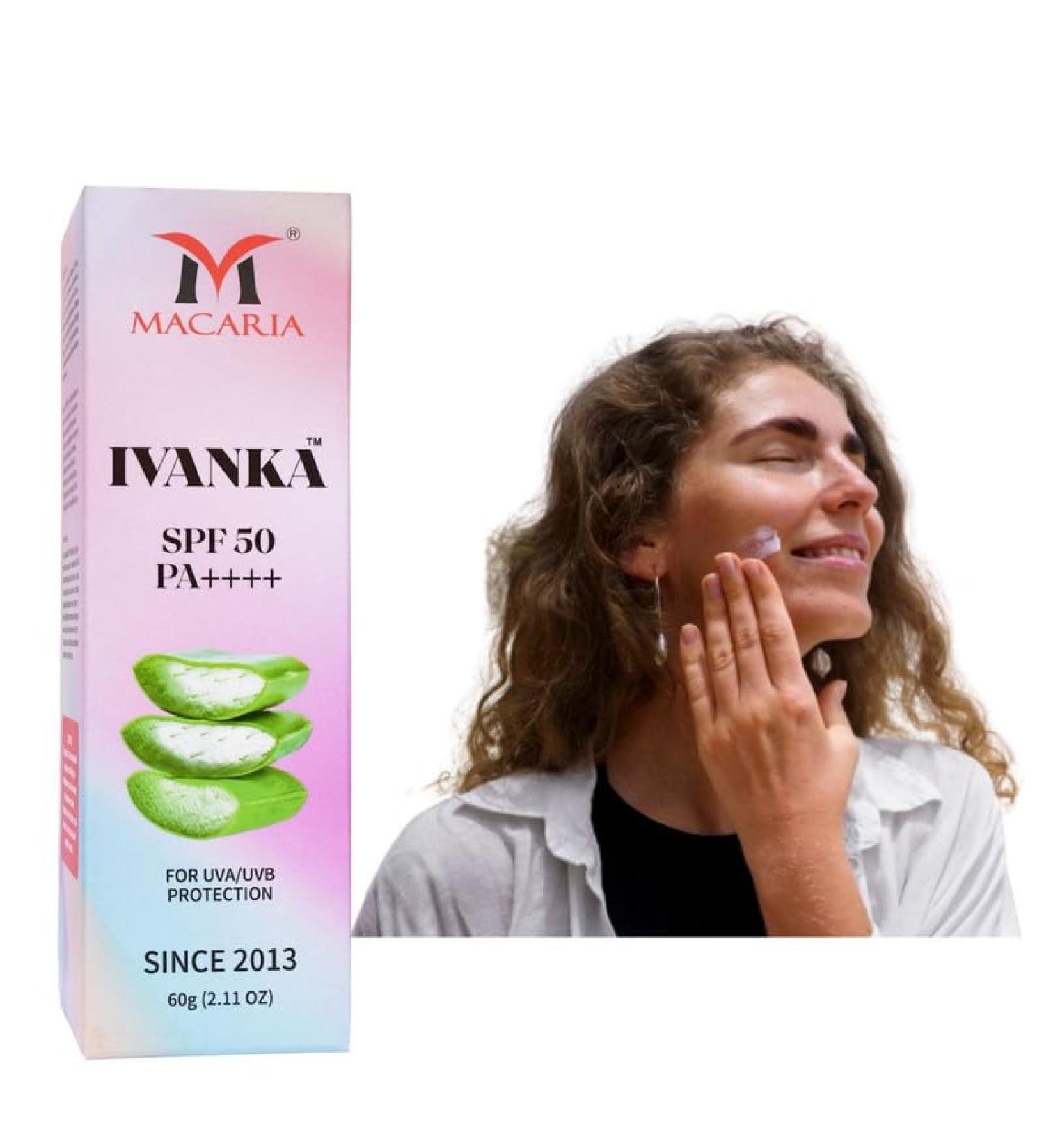 Macaria Cosmetics Ivanka SPF 50 Intensive Care Advanced Repair Cream - Buy Online on GoSupps.com