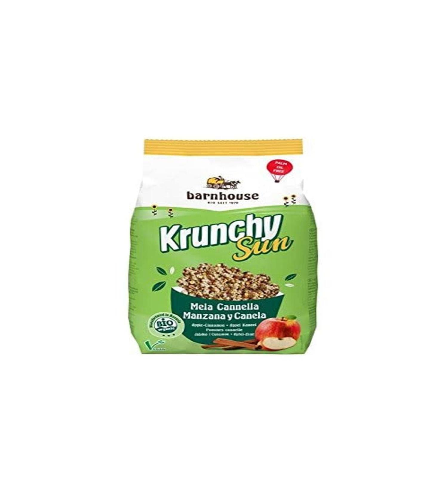 Muesli Krunchy Sun Apple and cinnamon 375 g