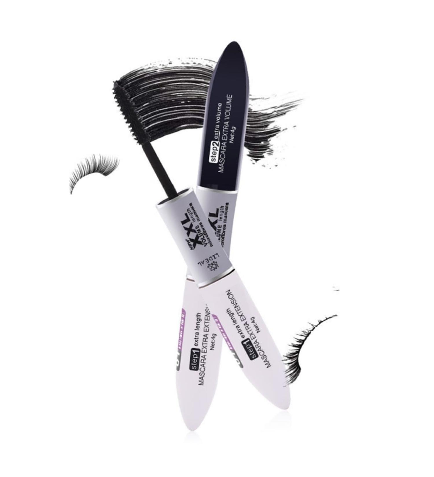 FRCOLOR Double Mascara Fiber Eyelashes Natural Look Full Eyelashes - Buy Online on GoSupps.com