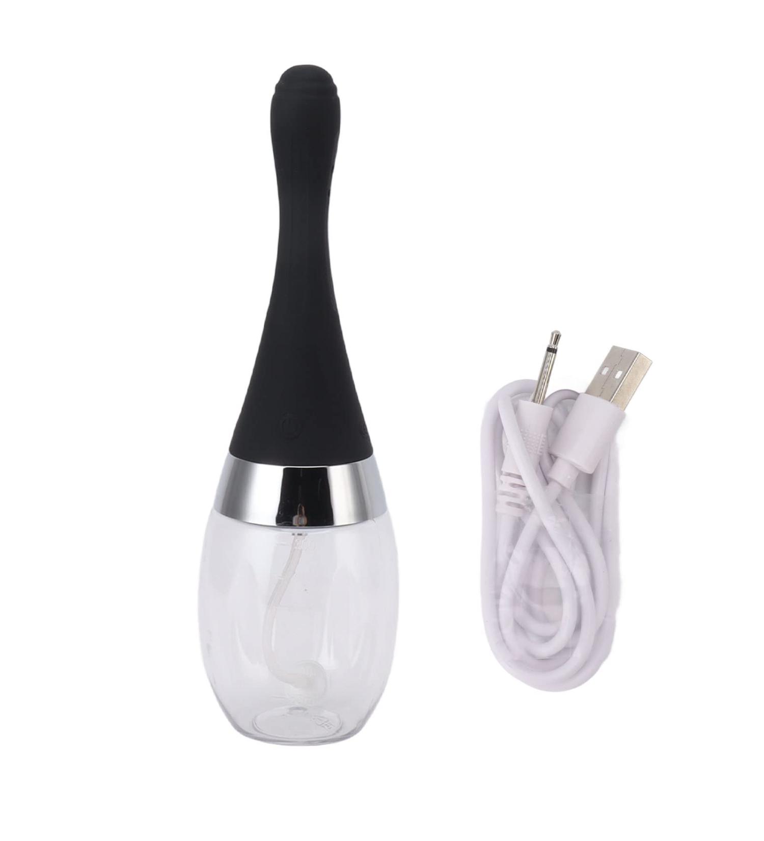 Portable 300ml Electrical Enema Lamp Automatic Hygienic Shower for Men & Women - Buy Online on GoSupps.com