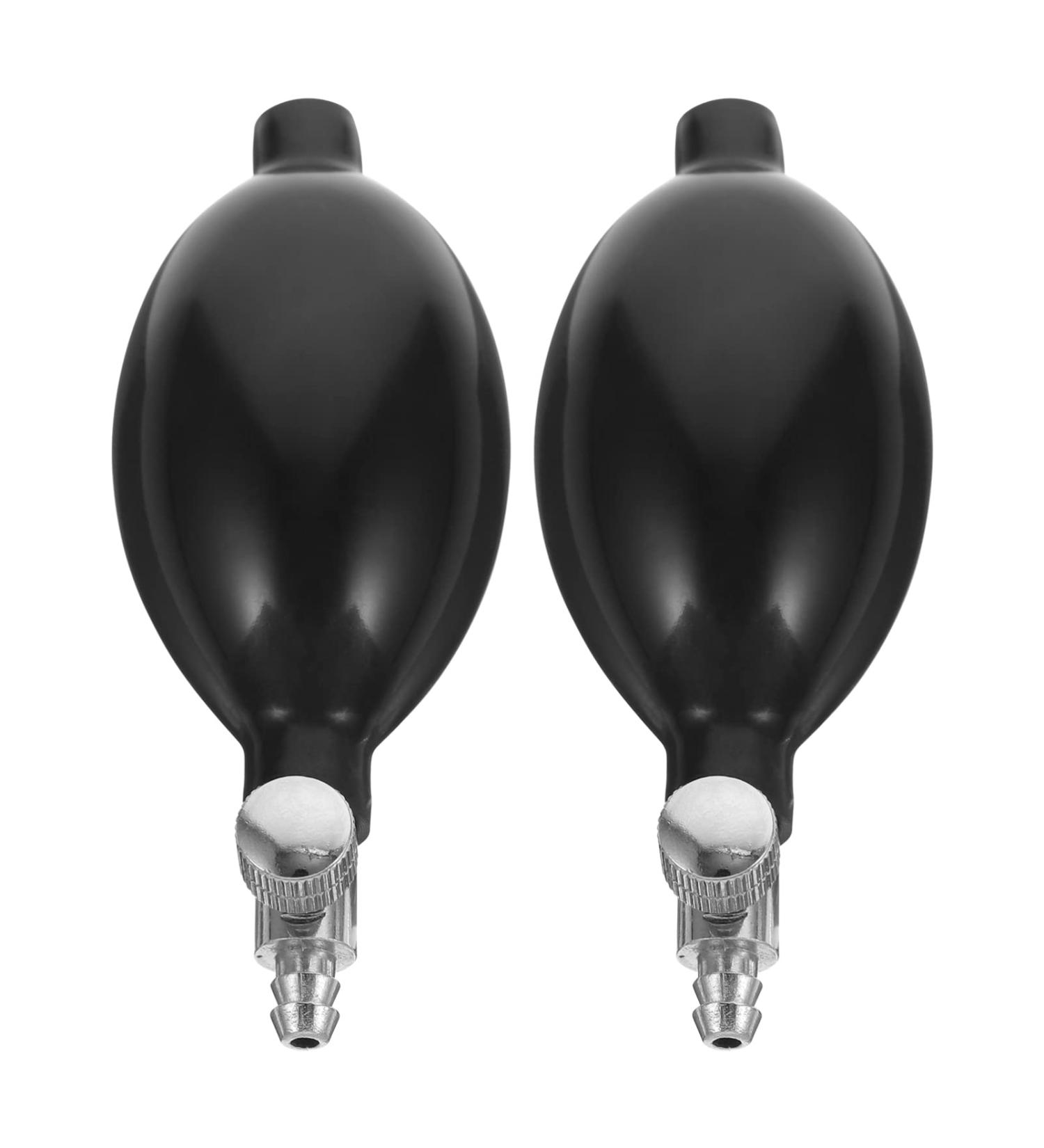 2-Pack Blood Pressure Bulb Pump & Air Release Valve Replacement Kit - Manual Inflation Sphygmomanometer Accessories - Buy Online on GoSupps.com
