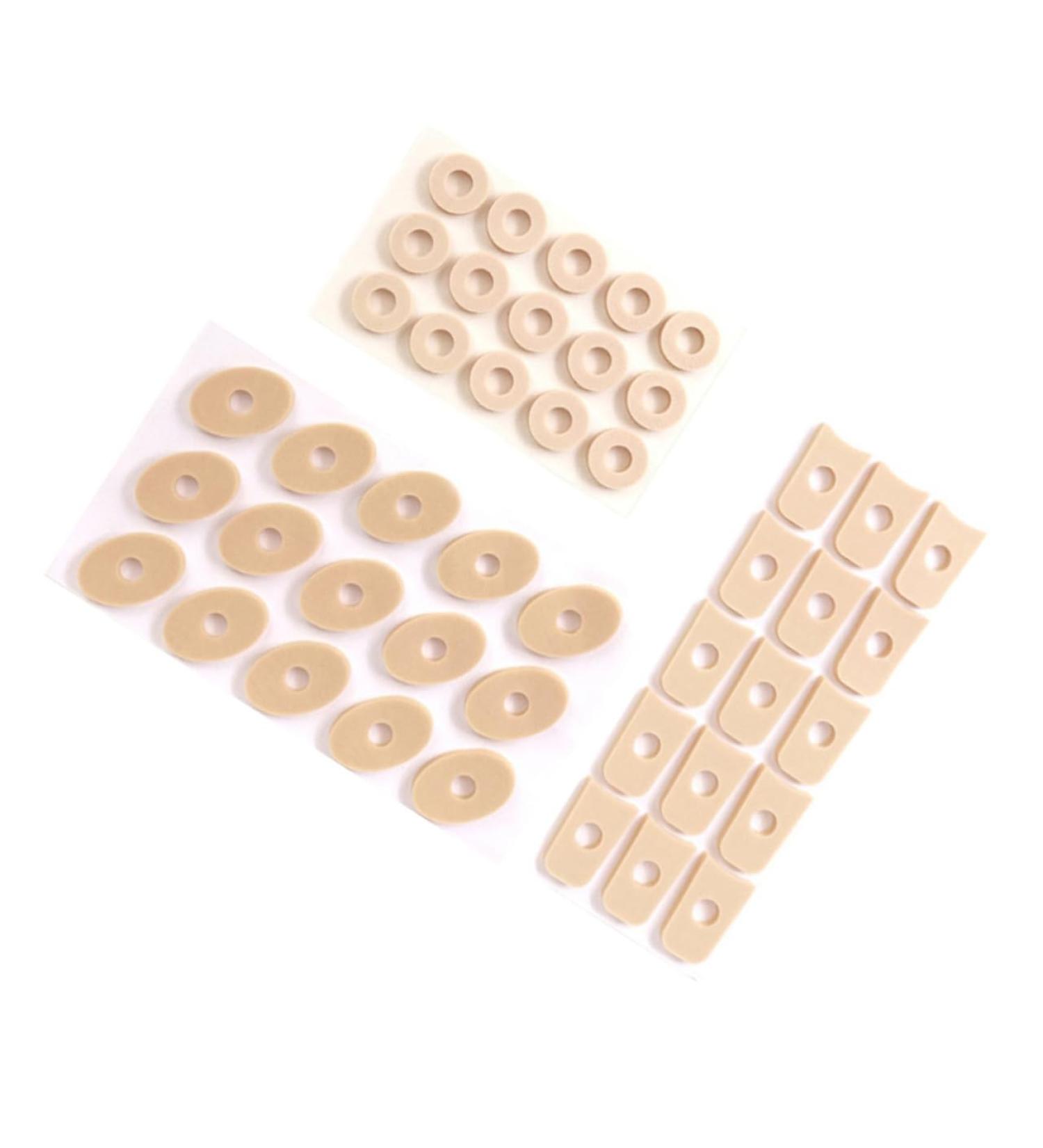 PLAFOPE 3 Pieces Protection Pad Bandages Toe Cushions for Corns Prevention Pads U Shaped Corn Pad Label Sticker Foot Sole Stickers Foot Patch Protector Foot Pastes Eva Foam - Buy Online on GoSupps.com
