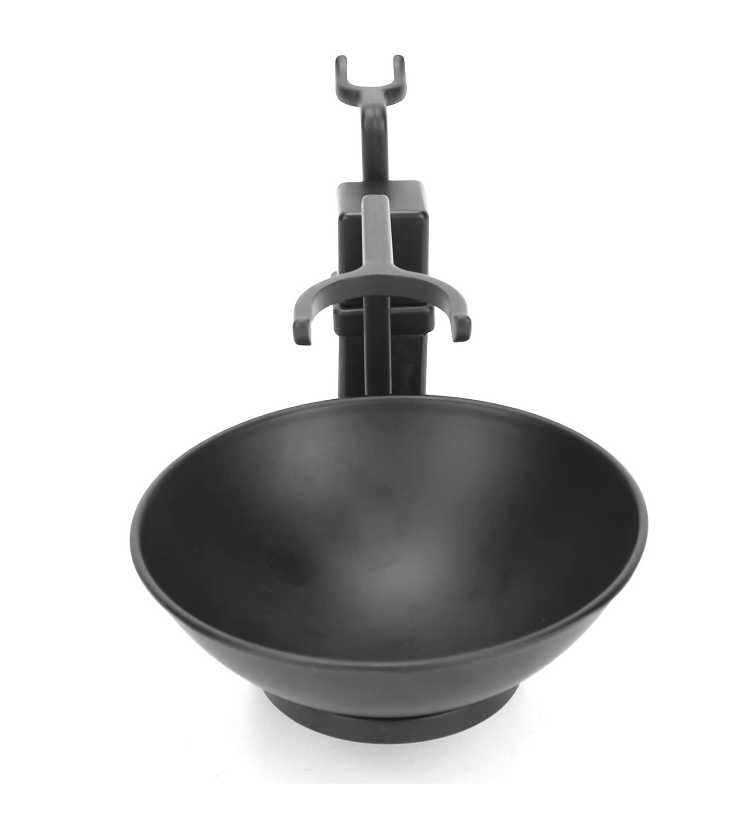 Stainless Steel Shaving Brush Holder & Soap Dish Set for Men - Black | Premium Grooming Accessories - Buy Online on GoSupps.com