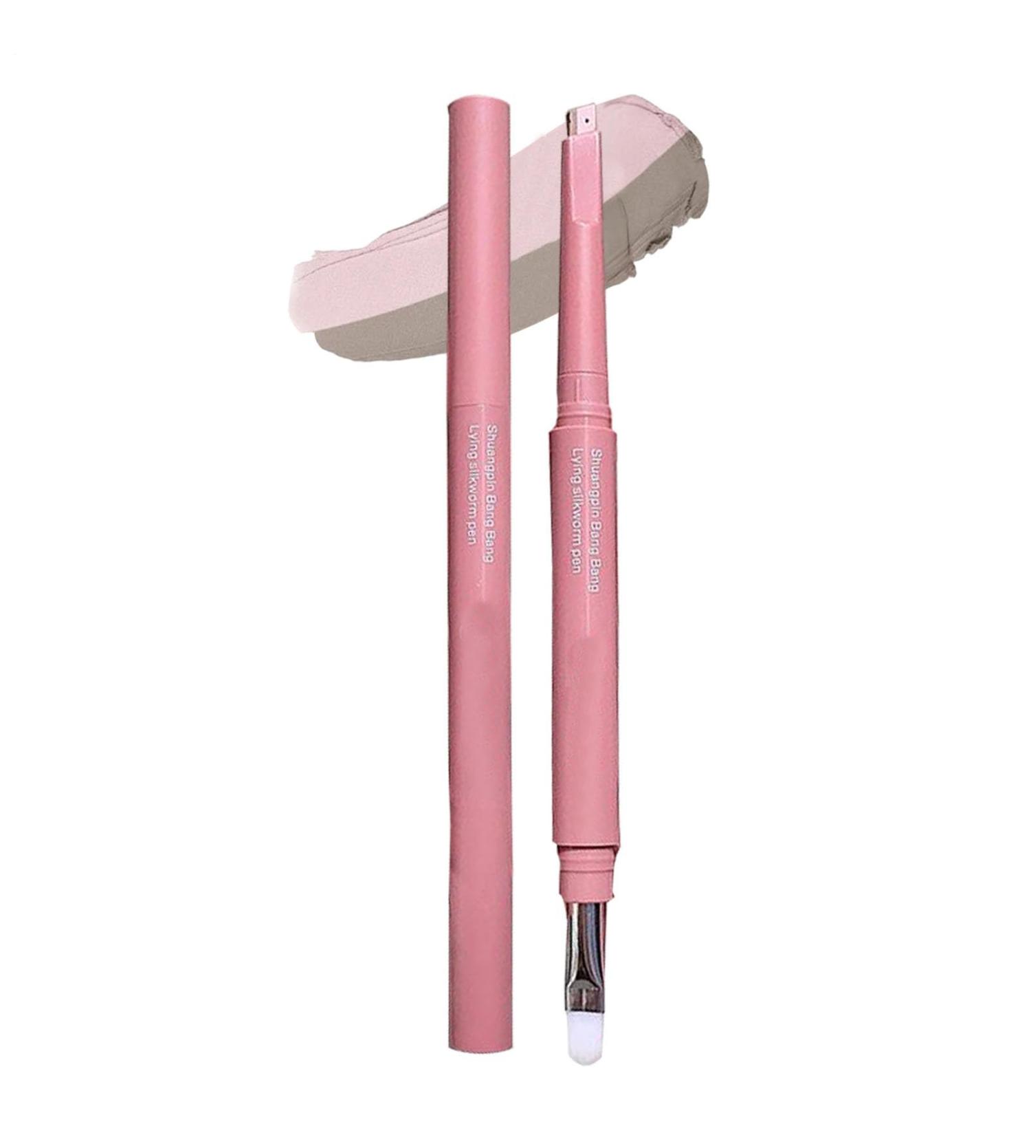  Dayysiuy Eyebrow Pencil - Double Ended Pen | Angled Tip Applicator with Highlighter Pen for Brow Makeup Daily Work Evening Beginners - Buy Online on GoSupps.com