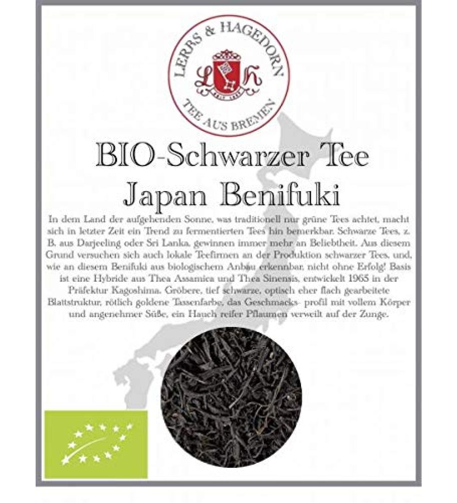 Lerbs & Hagedorn Organic Japanese Benifuki black tea 1 kg - Buy Online on GoSupps.com