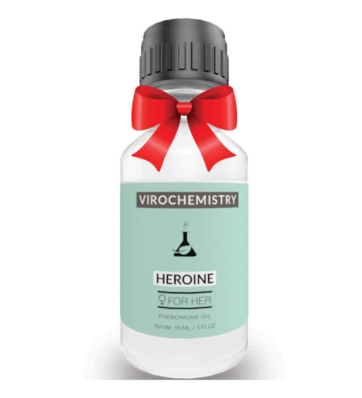 Pheromones For Women (HEROINE) - Elegant Ultra Strength Organic Fragrance Body Perfume Oil 15mL Concentrate Human Grade Pheromones to Attract Men  - Buy Online on GoSupps.com