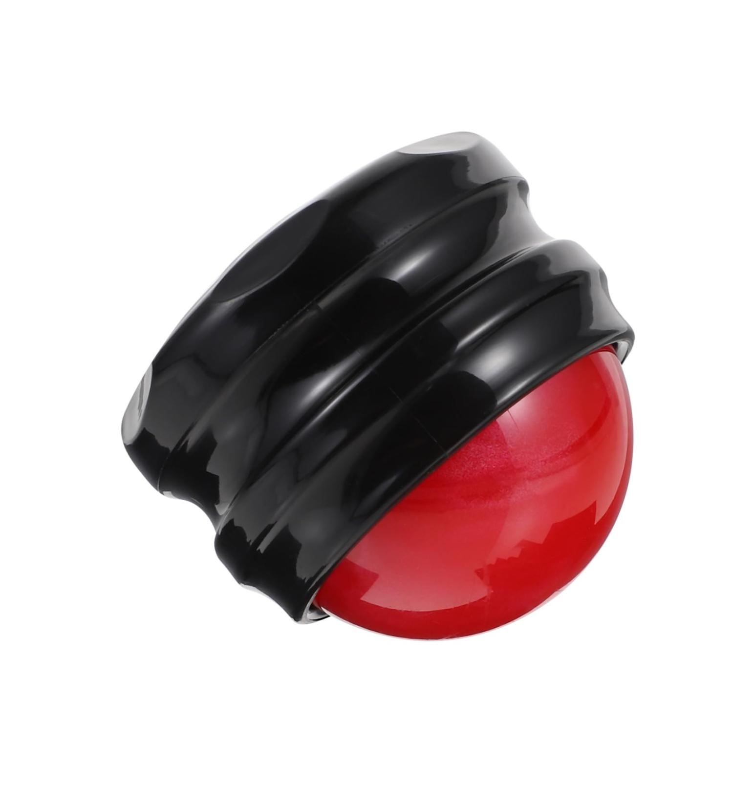 Homsfou 1stk Red Massage Globe - Handheld Fitness & Yoga Ball Self-Massage Device 6.5x6.1cm - Perfect Gym Accessory for Exercise & Relaxation - Buy Online on GoSupps.com