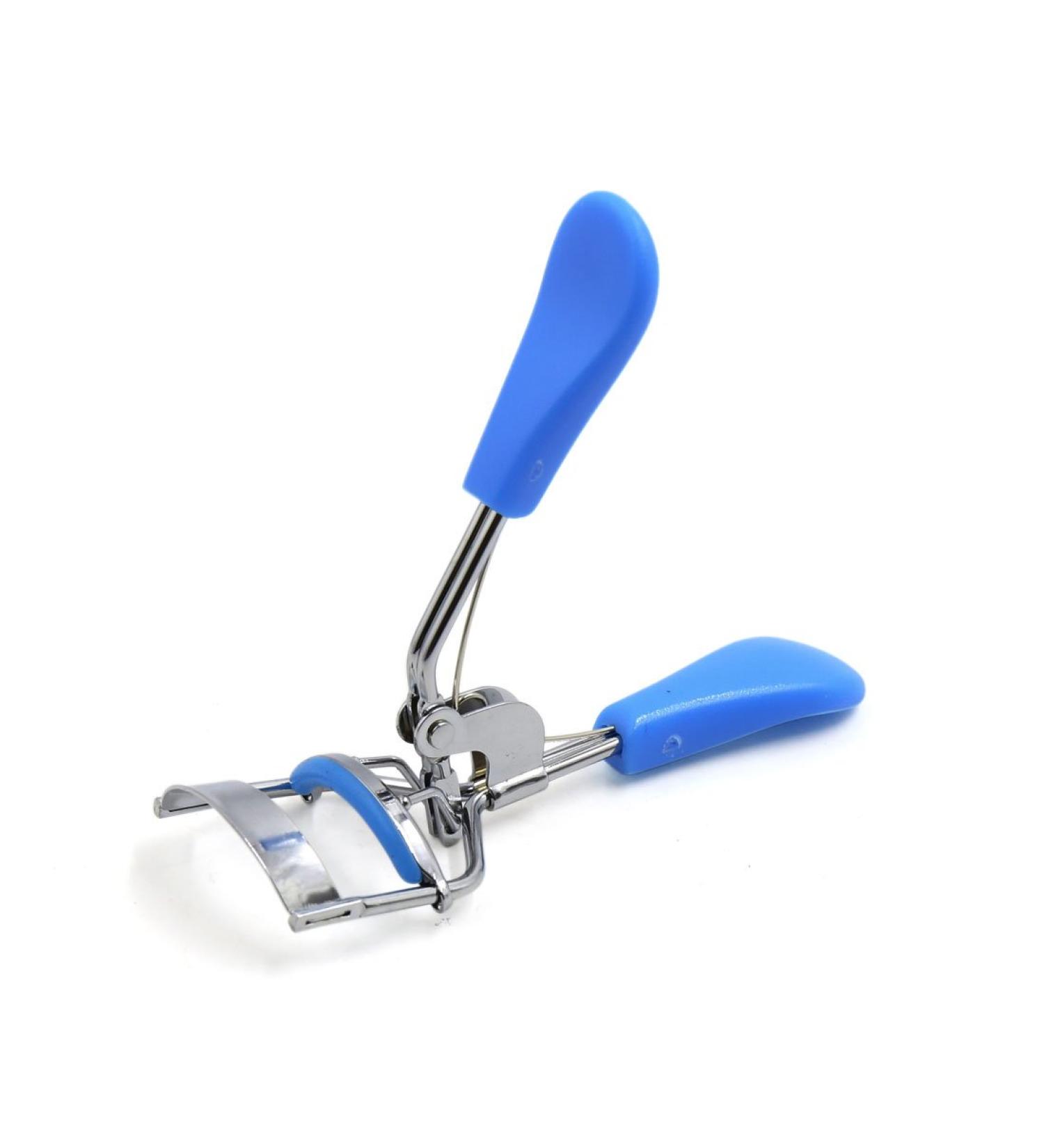 Blue Handle Pro Eye Curling Eyelash Curler Clip Beauty Makeup Cosmetic Tool for Women Eyelash Curler Multiple Colors - Buy Online on GoSupps.com