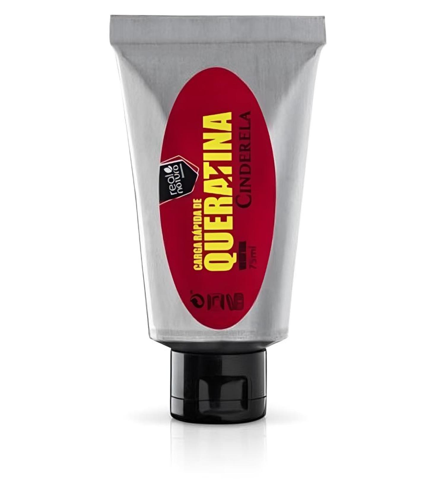 Real Natura Real Natura - Fast Keratin Charge - Intensive Restructuring - Rapid Strengthening - Sulfate-Free - Protection and Shine - 75 ml