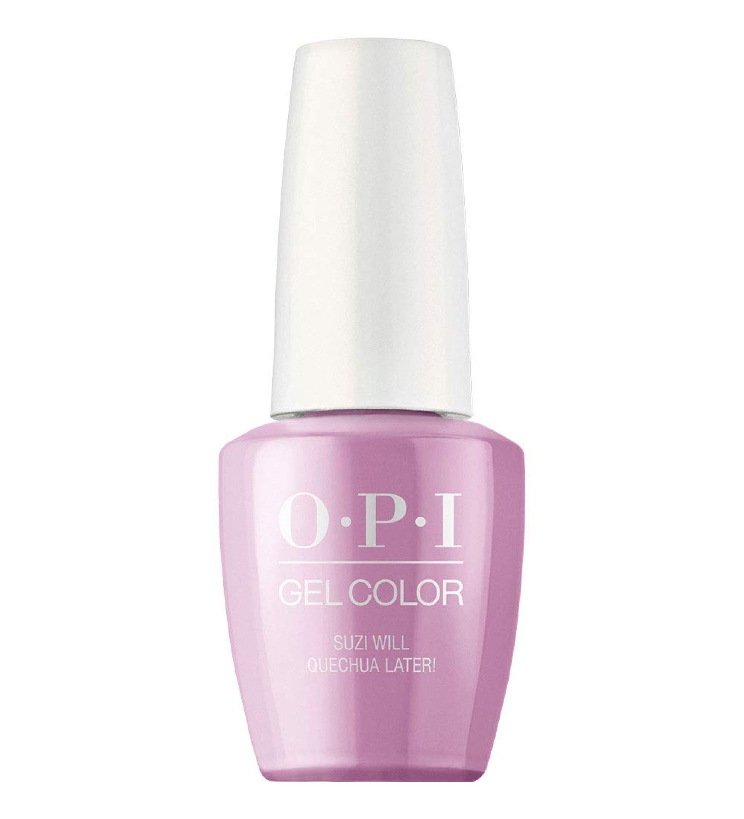 O.P.I Gel Nail Polish Suzi Will Quechua Later! - Buy Online on GoSupps.com