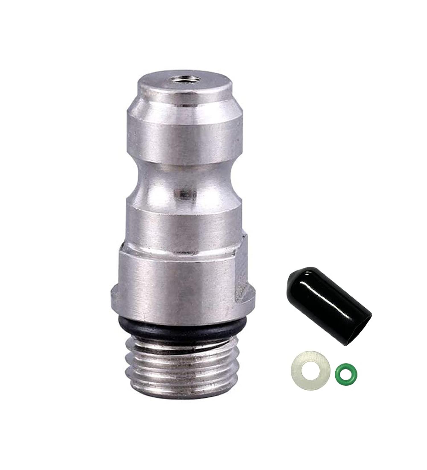 Stainless Steel M8x1 Male Thread Quick-Disconnect Plug Adapter for PCP Paintball Charging - 8mm Universal Fittings - Buy Online on GoSupps.com