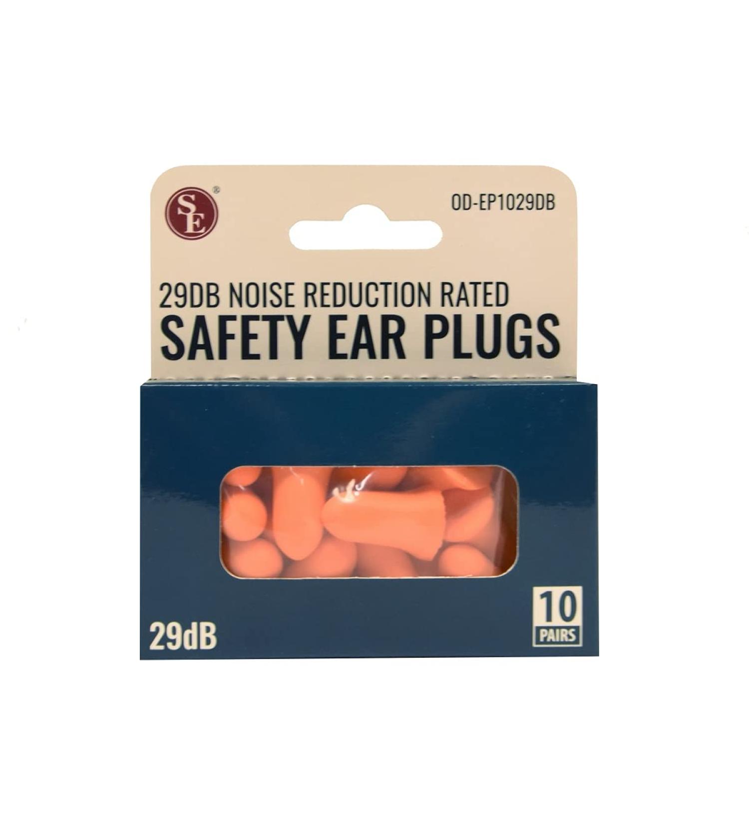 Treasure Gurus 10 Pair Soft Foam Ear Plugs - 29dB Noise Cancelling for Sleep Work Concerts & Shooting - Ultimate Hearing Protection - Buy Online on GoSupps.com