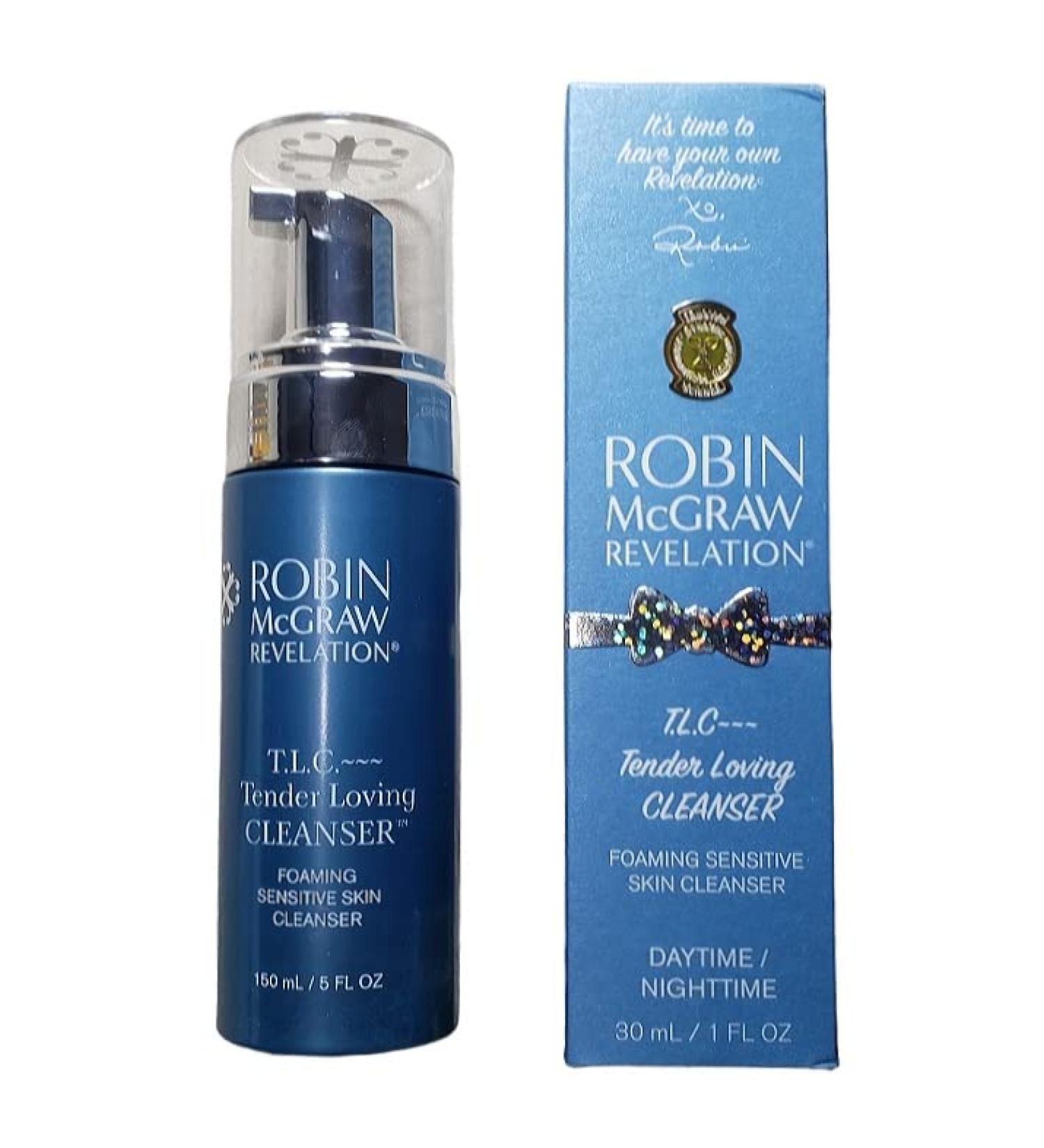 Shop Robin McGraw Foaming Sensitive Anti-Aging Skin Cleanser - Gentle Effective International Shipping Available - Buy Online on GoSupps.com
