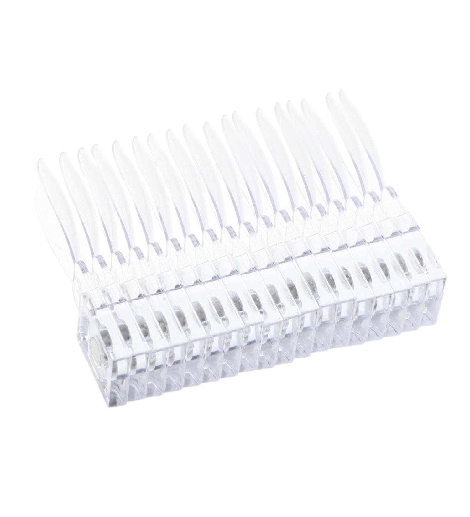  LRXIYODE Nail Color Mixing Tray Nail Polish Nail Art Mixing Puck Mixing Tray Mixing Palette for Nail Colors Transparent - Buy Online on GoSupps.com