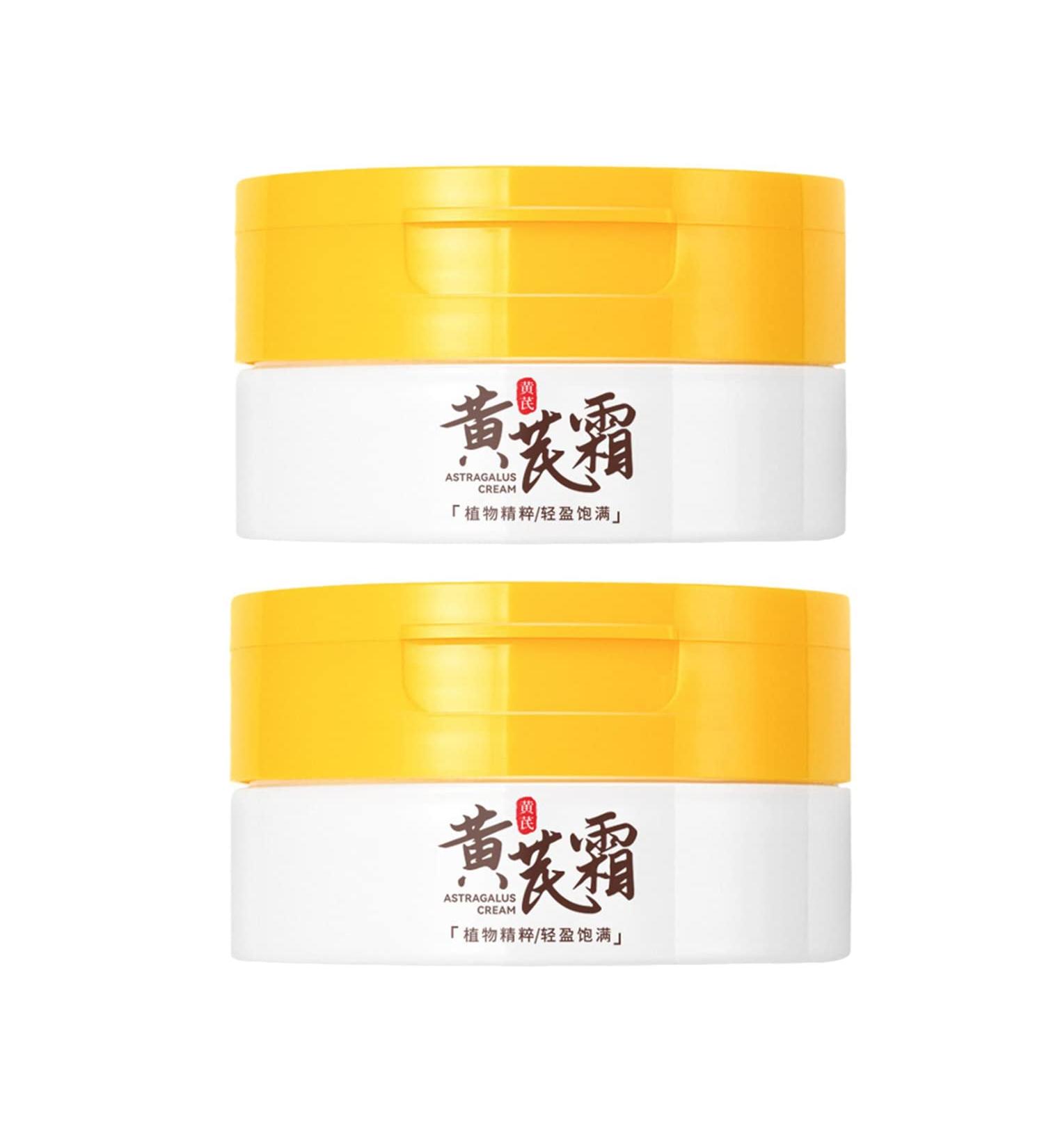 70G Chinese Astragalus Whitening Cream - Remove Freckles Melasma & Dark Spots | Anti-Aging & Moisturizing | 2PCs for Brightening Dry Skin - Buy Online on GoSupps.com