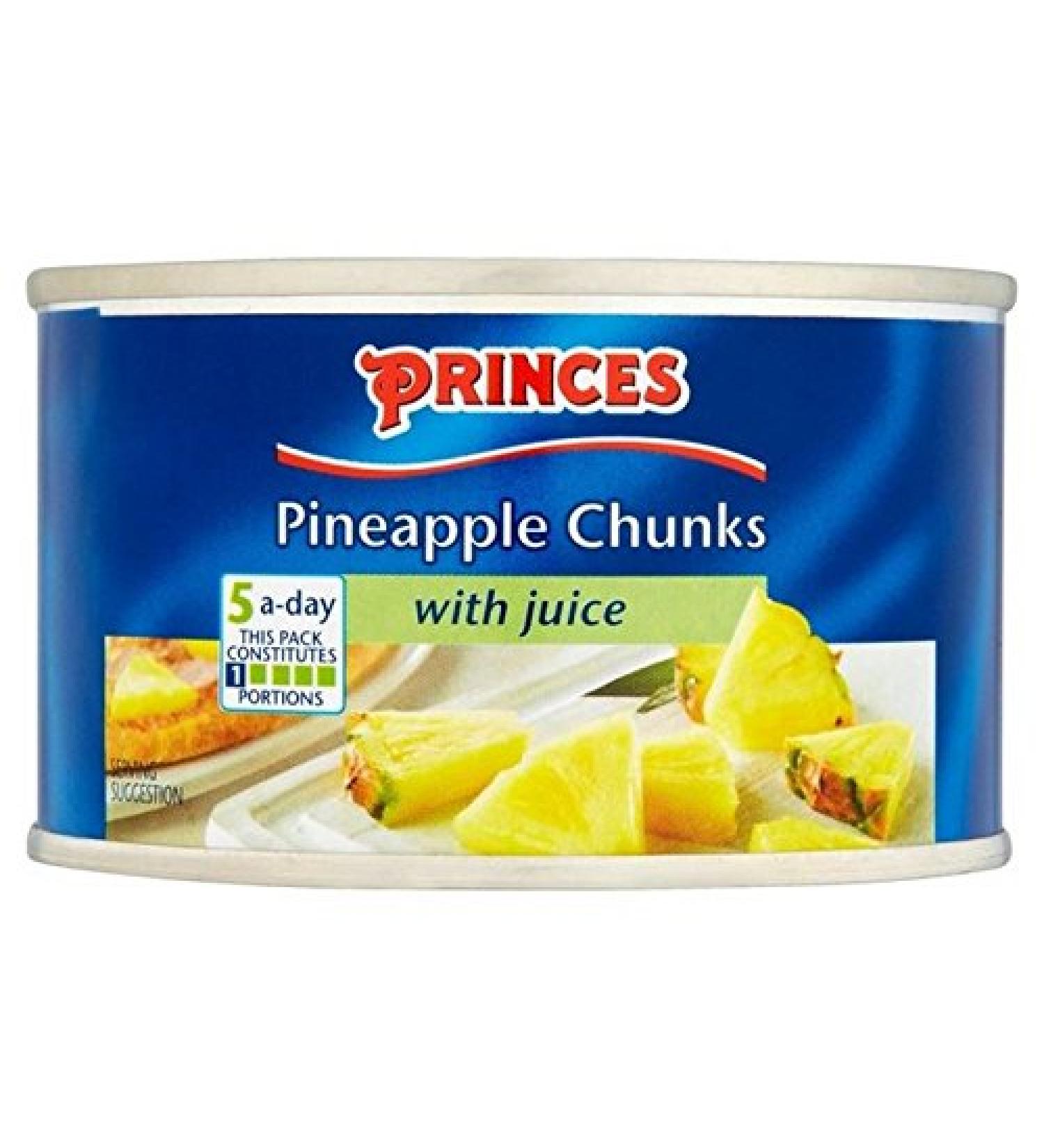 Princes Princes Pineapple Pieces in 227g of Juice
