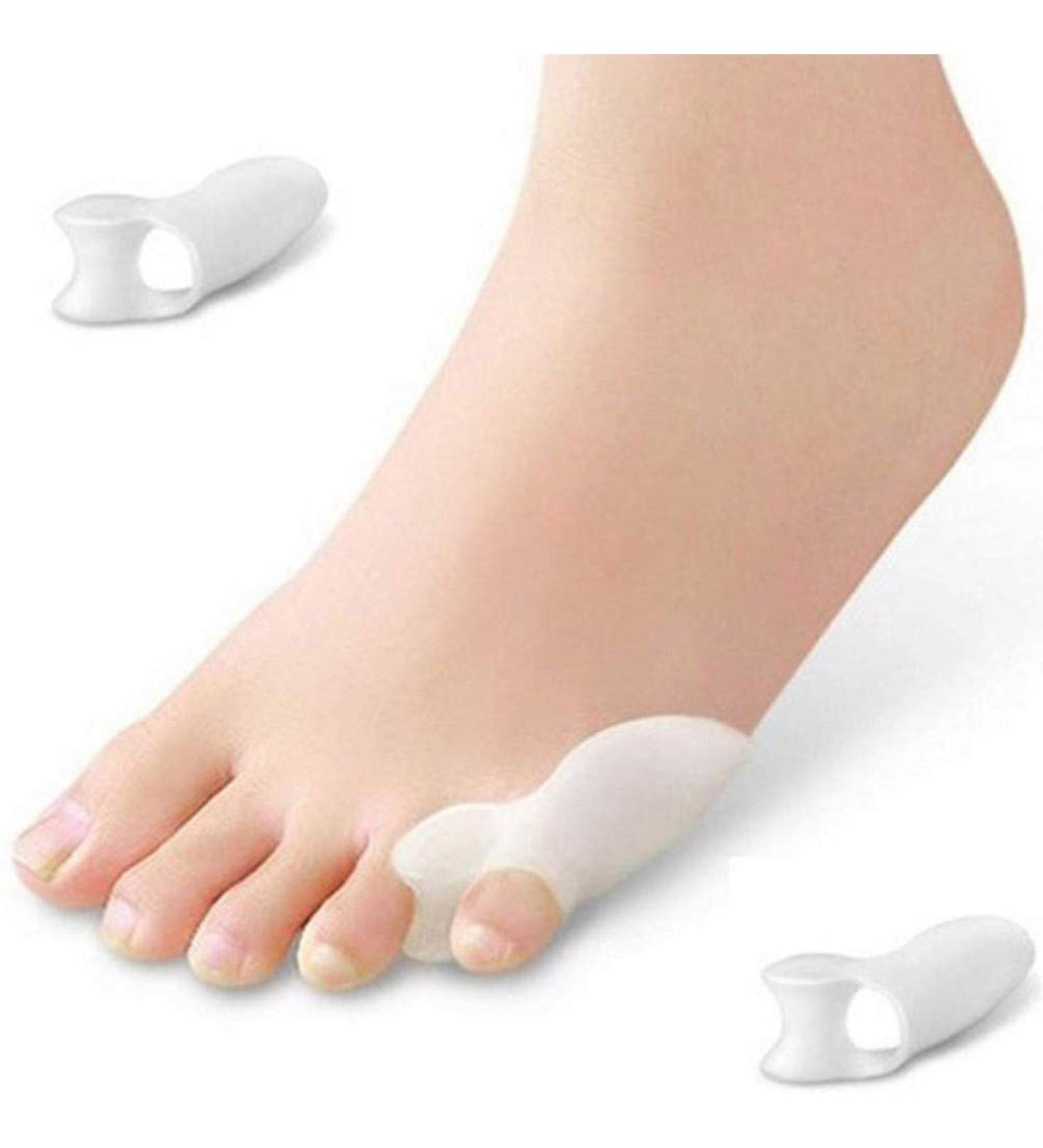 Pedimend Tailor Hallux Valgus Corrector - Silicone Gel Foot Support with Toe Spreader - 5 Pairs for Flat Feet Relief and Bunion Protection - Buy Online on GoSupps.com