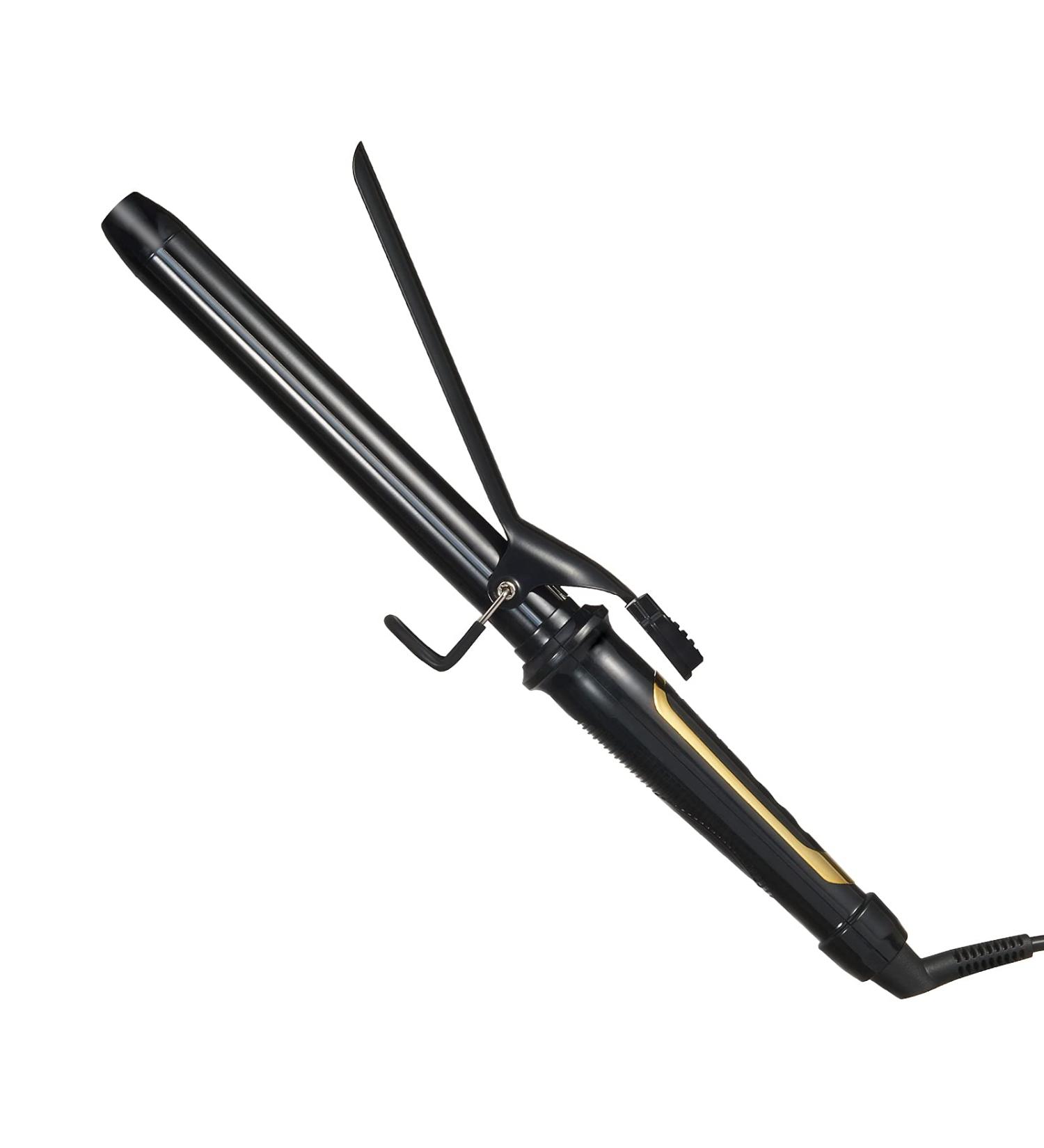 Lanvier 1 Inch Curling Iron - Extra Long Professional Hair Curler with Ceramic Tourmaline Barrel, Dual Voltage, Up to 450آ°F - Perfect for Waves & Curls - Black - Buy Online on GoSupps.com