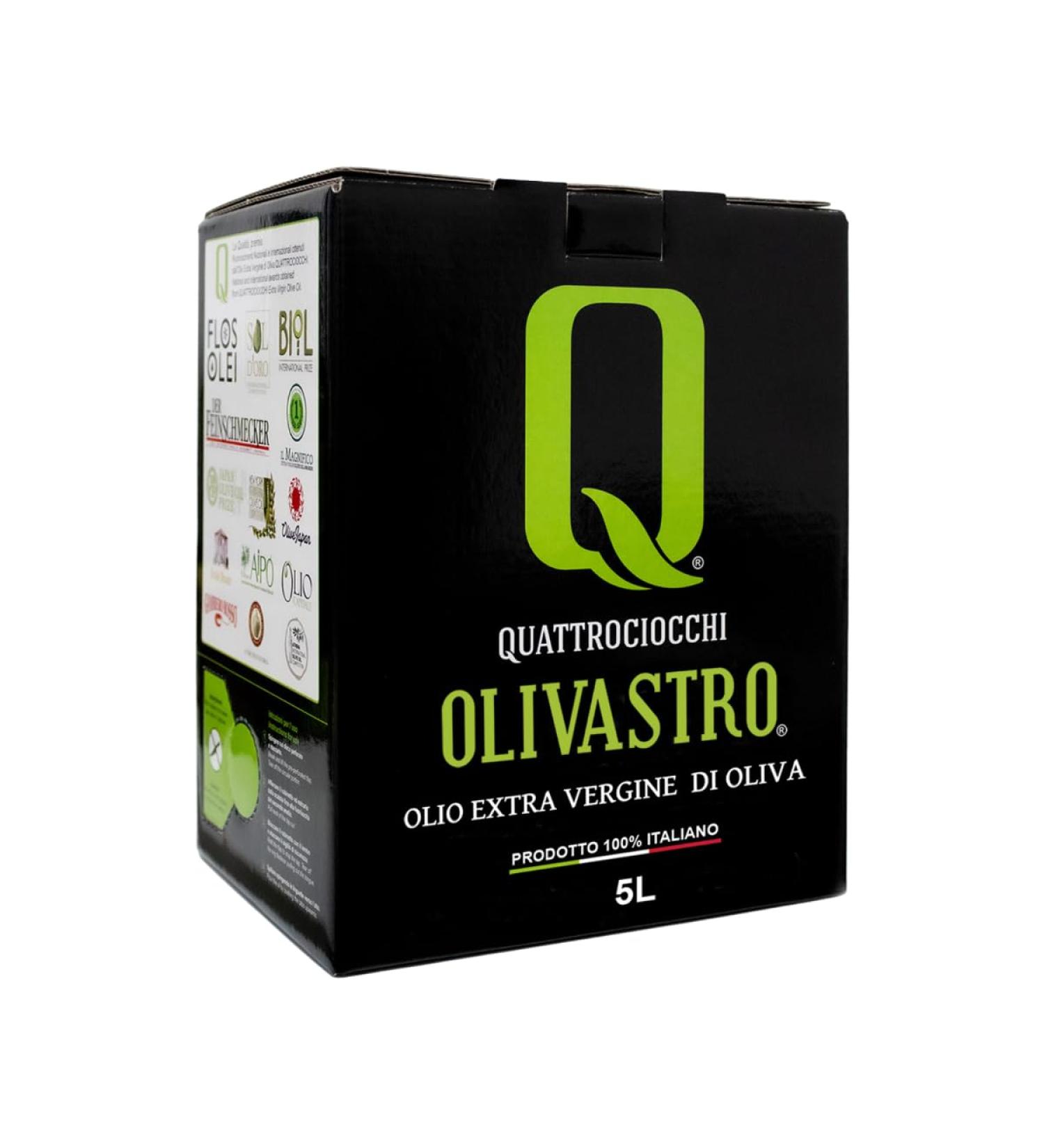Quattrociocchi Extra Virgin Olive Oil "Olivastro" 100% Itrana Quattrociocchi 5lt